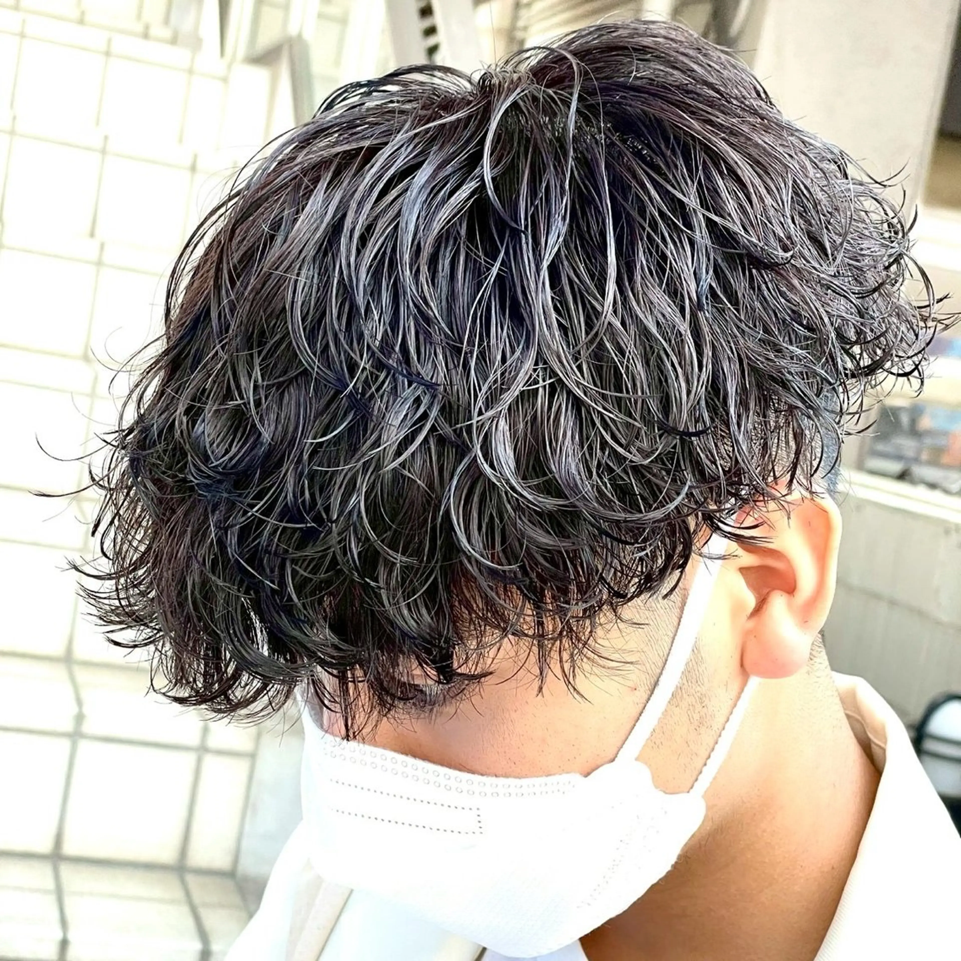 パーマ メンズ パーマ 髙松 将貴のヘアスタイル