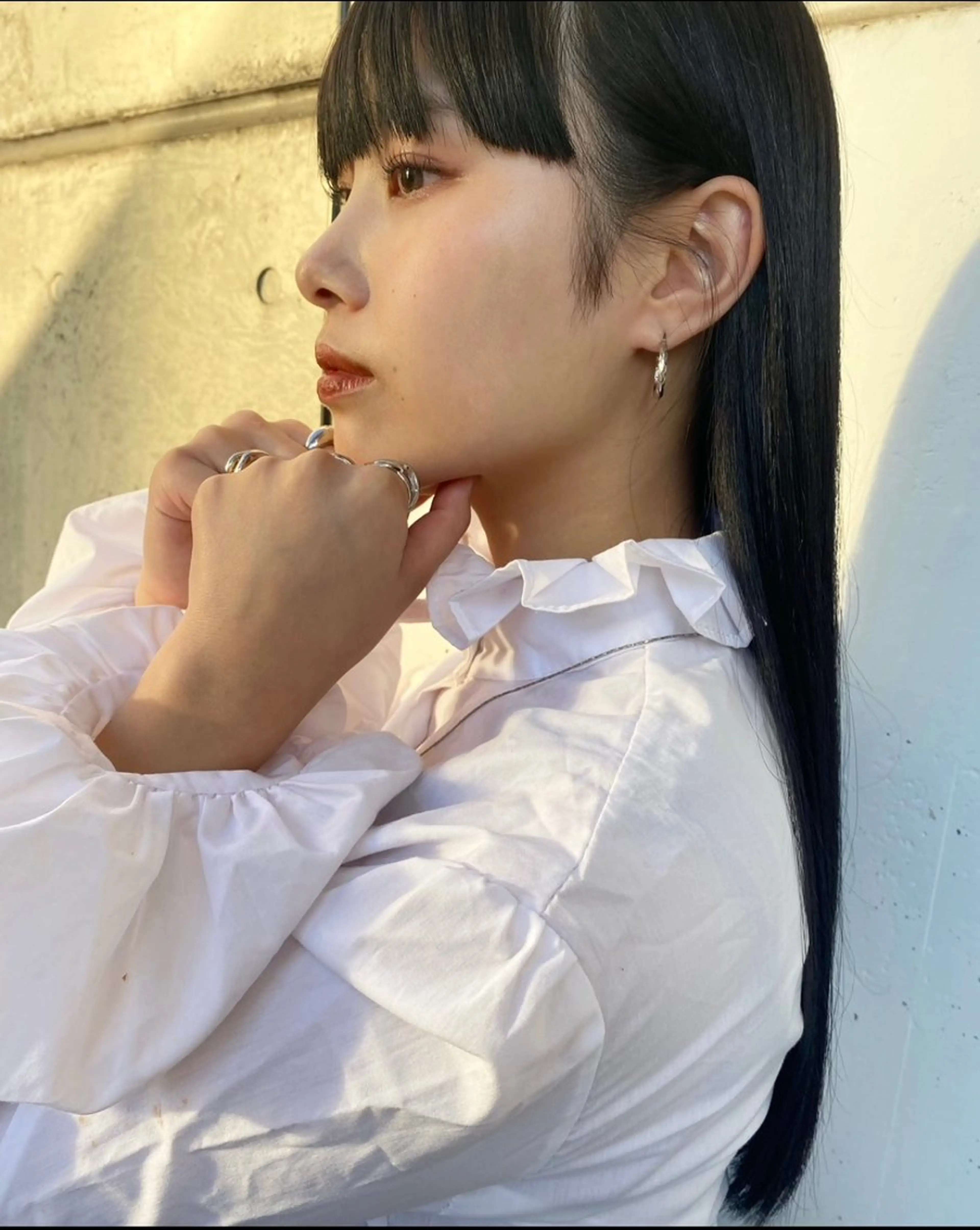 カラー 縮毛矯正 RISAKO 艶髪モテヘア🎀府中のヘアスタイル