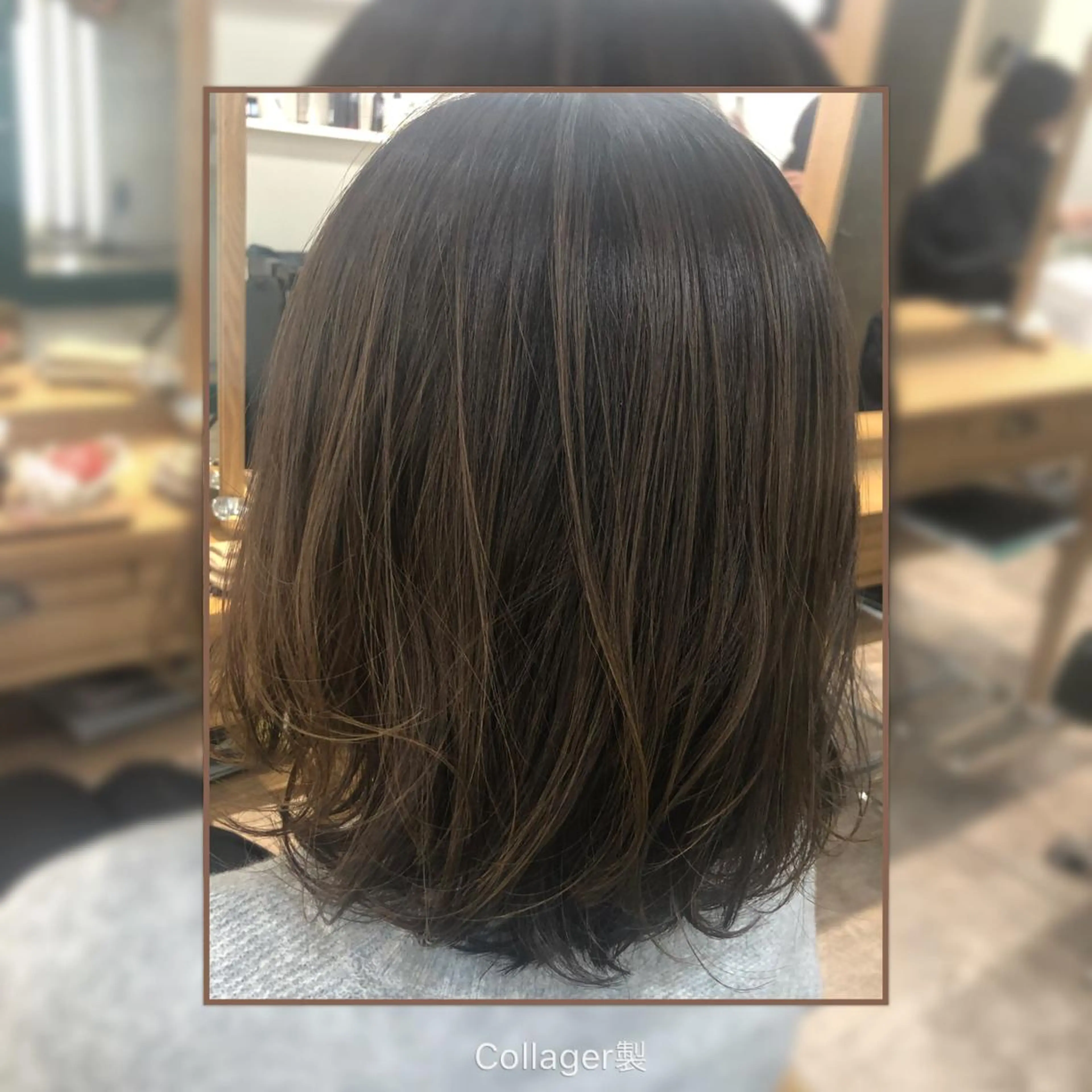 ミディアム カラー 💫髪質改善矯正 MIHO💫のヘアスタイル