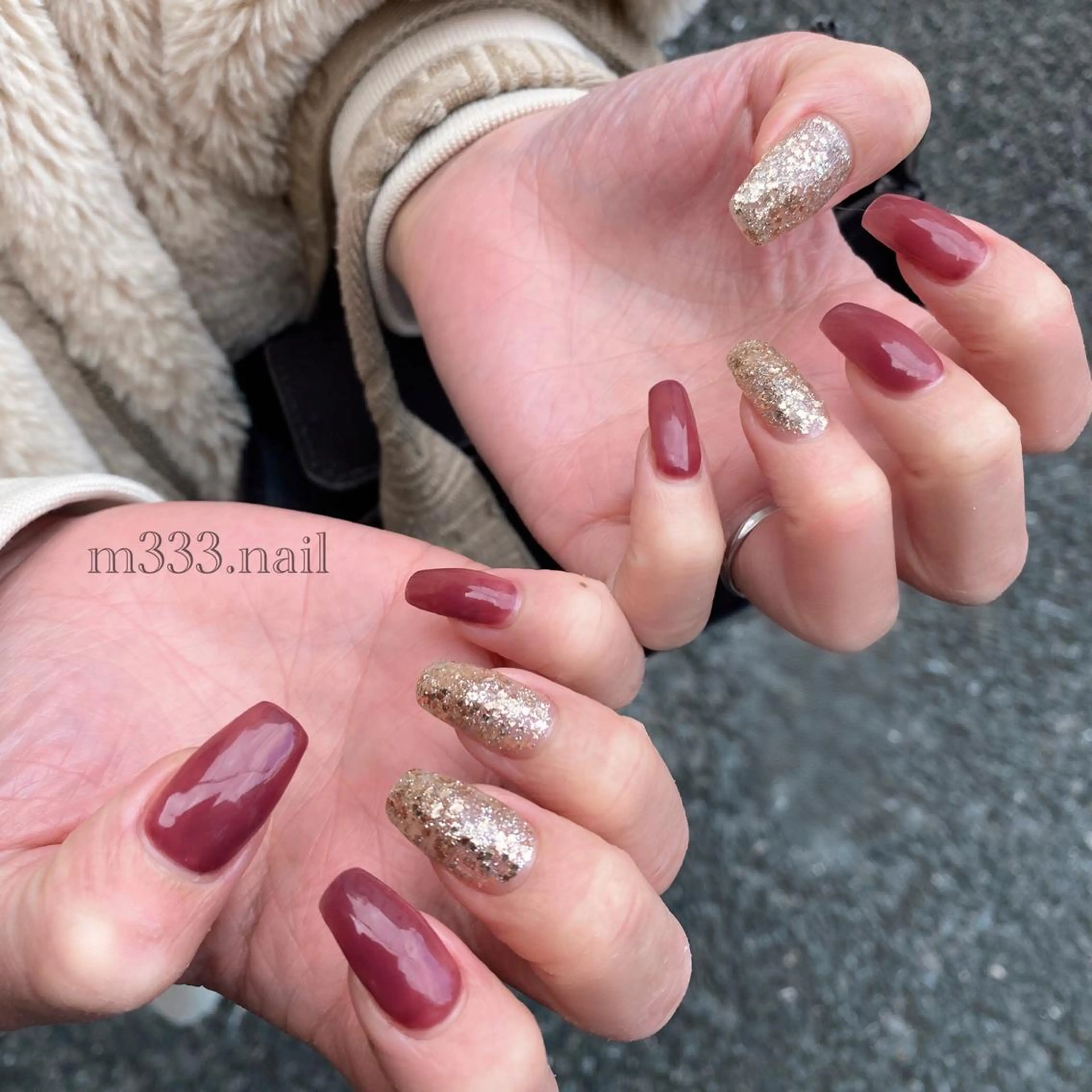 ネイル ハンドネイル MILE. mukonosouのネイルデザイン