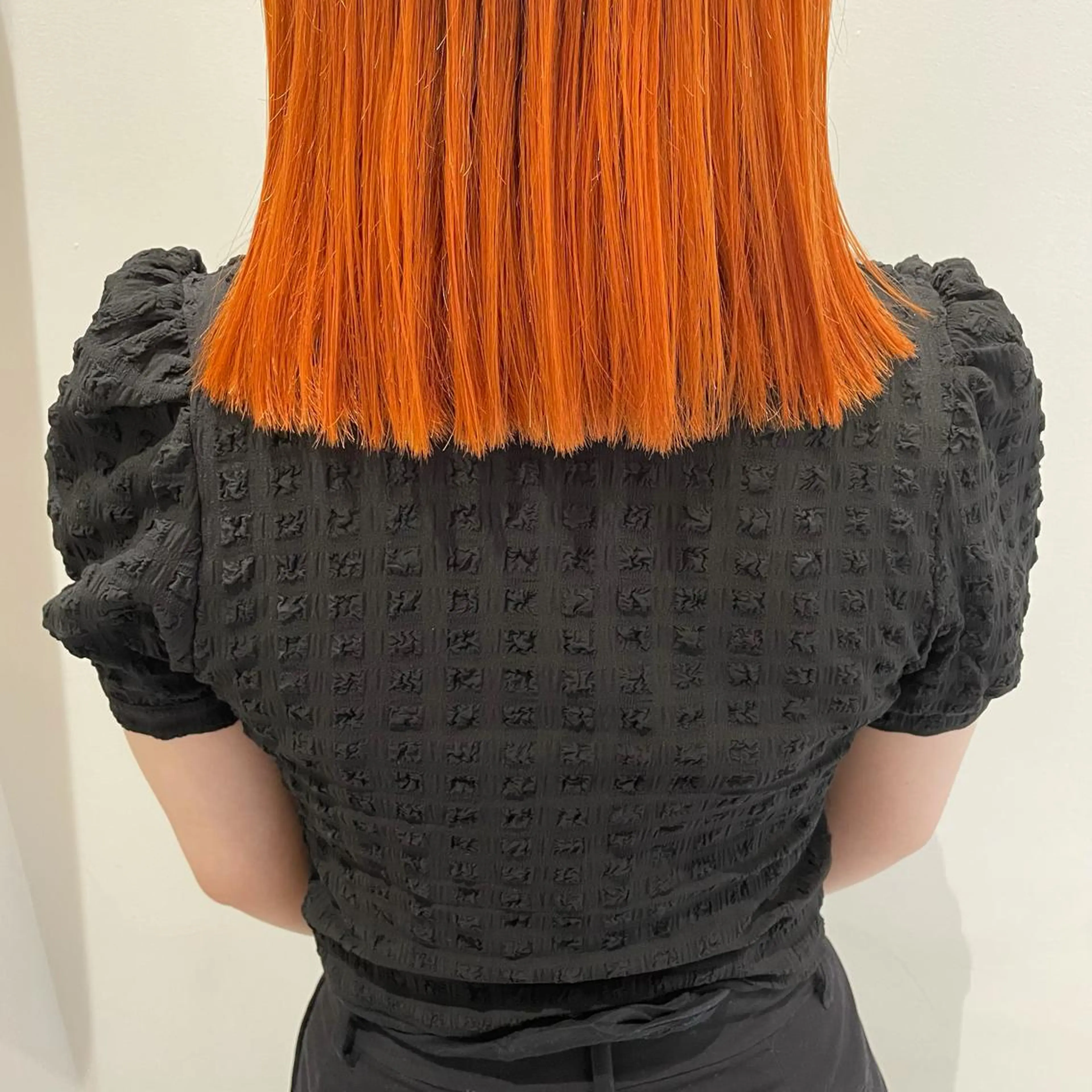 セミロング カラー カット ヘアカラー トリートメント 狩野 羅夢のヘアスタイル