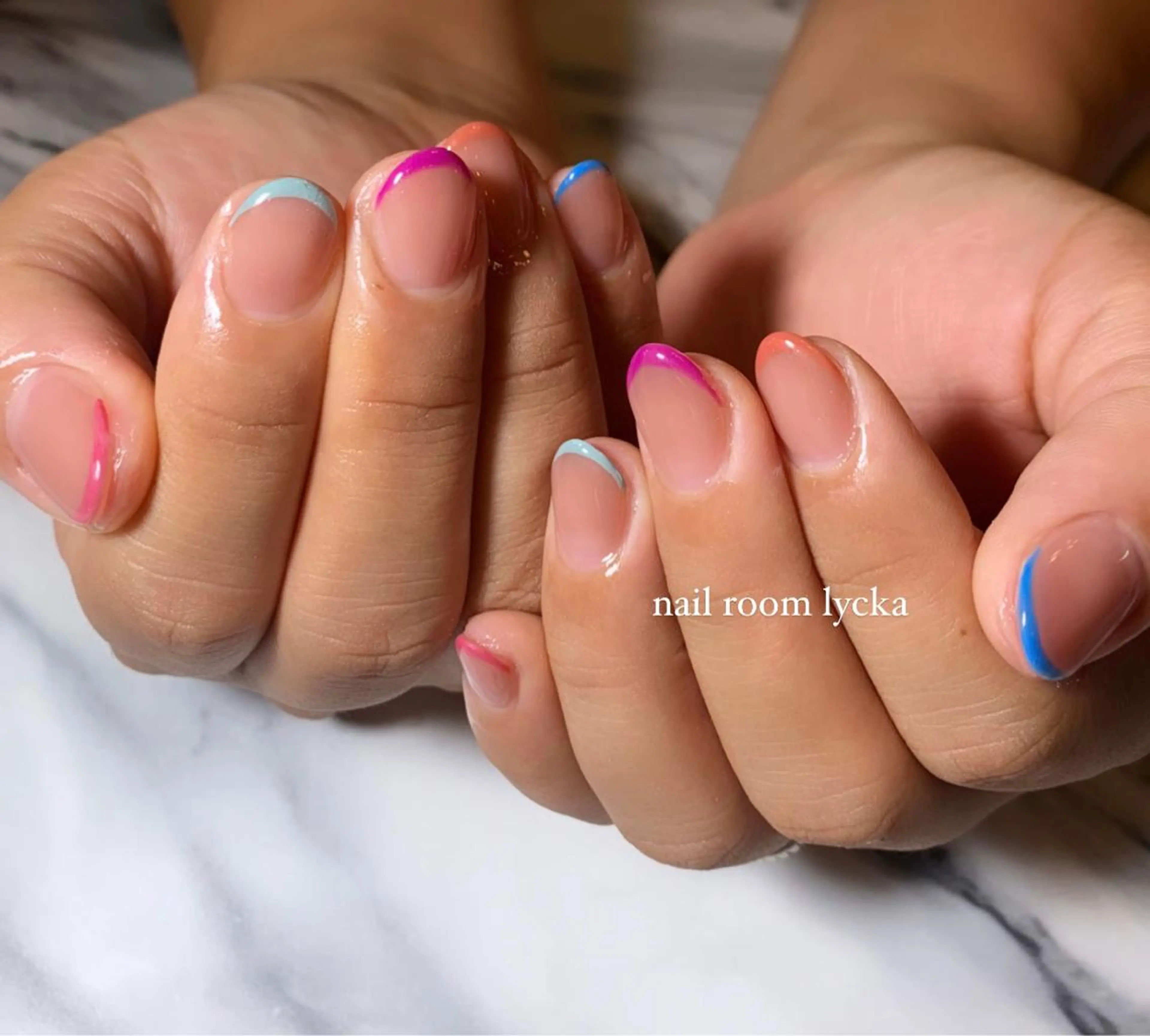 ネイル ﾈｲﾙﾙｰﾑﾘｯｶ 𝐦𝐚𝐲𝐮のネイルデザイン