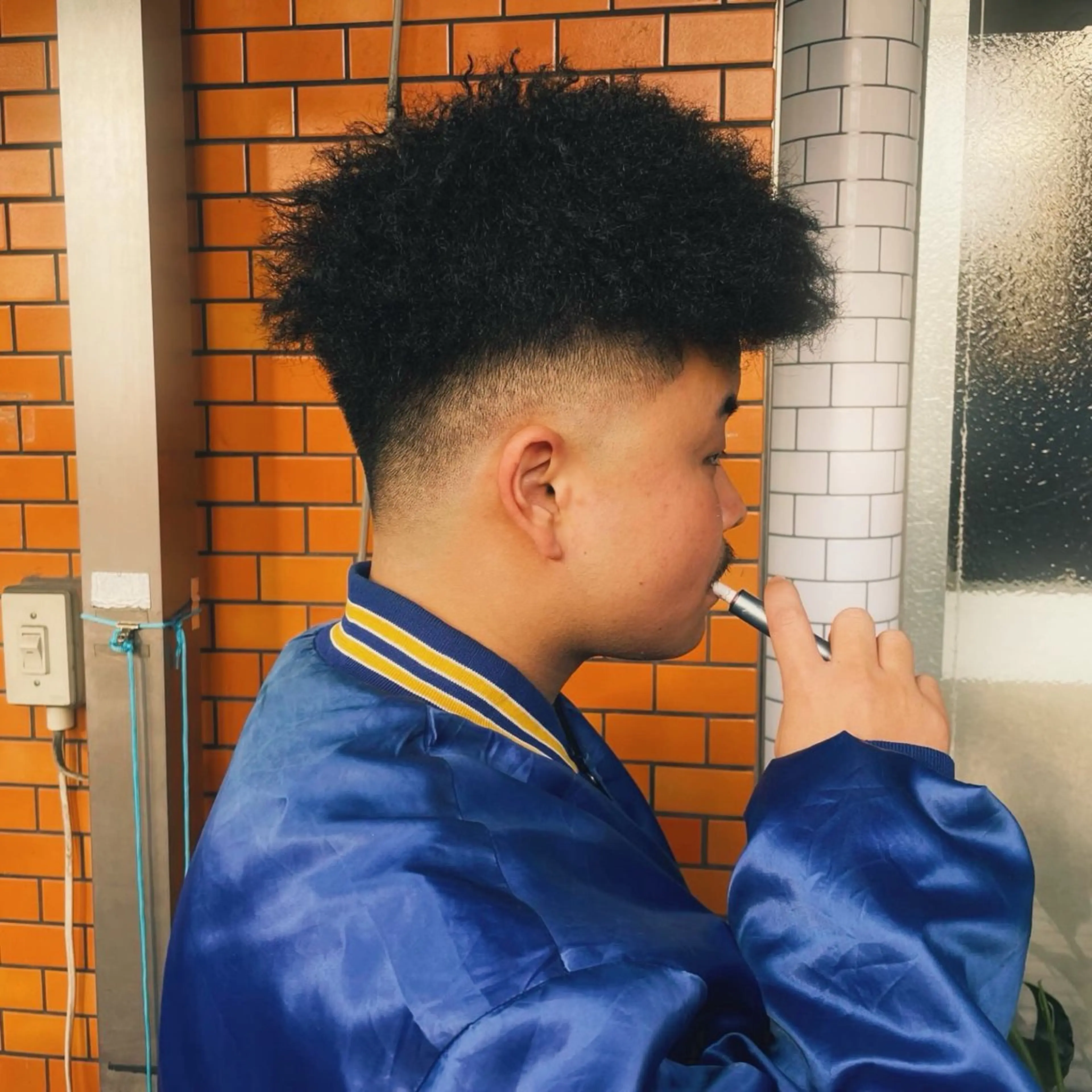 パーマ 松坂 祐斗のヘアスタイル