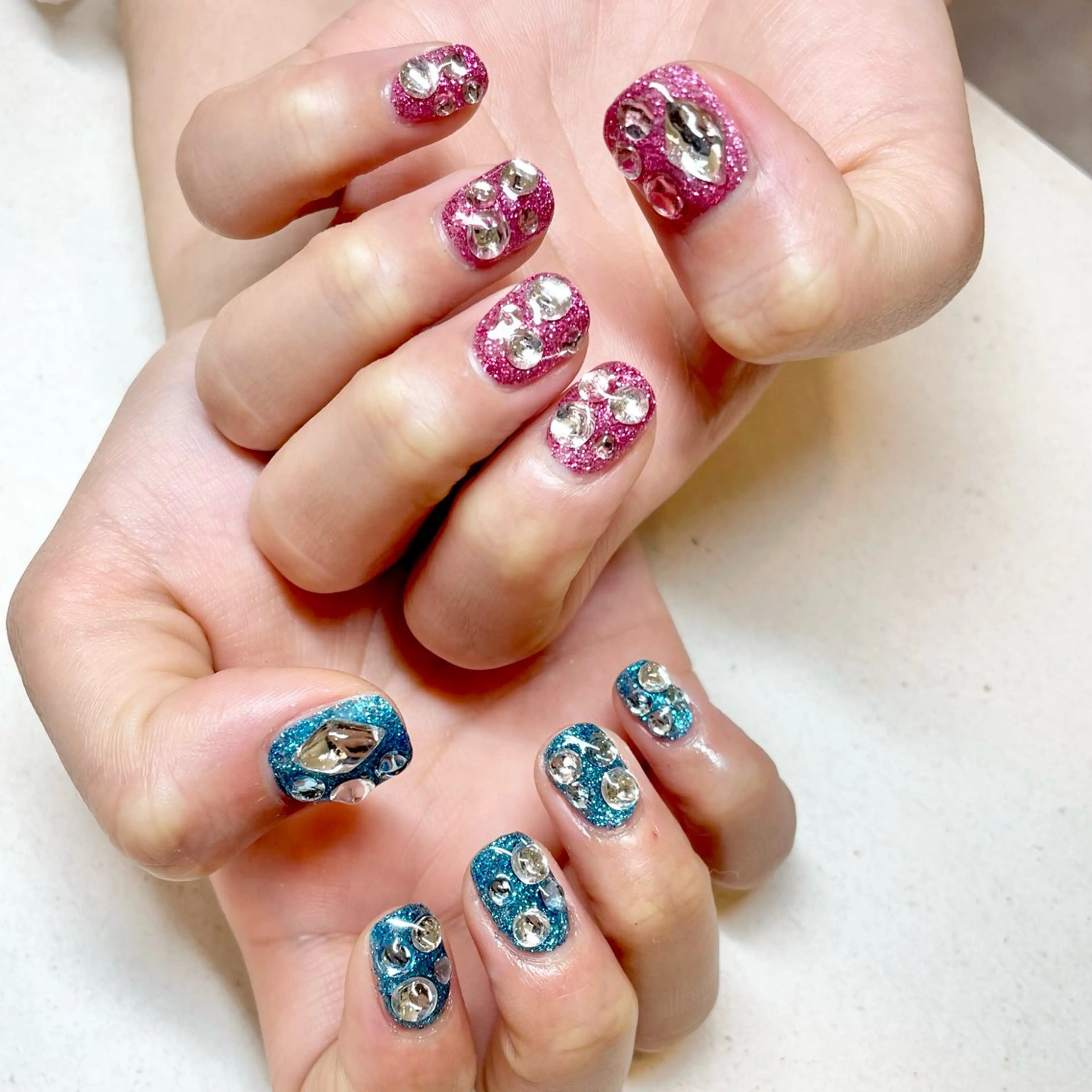 【4月限定🍀】ジェル パーツ乗せ放題❤️の写真