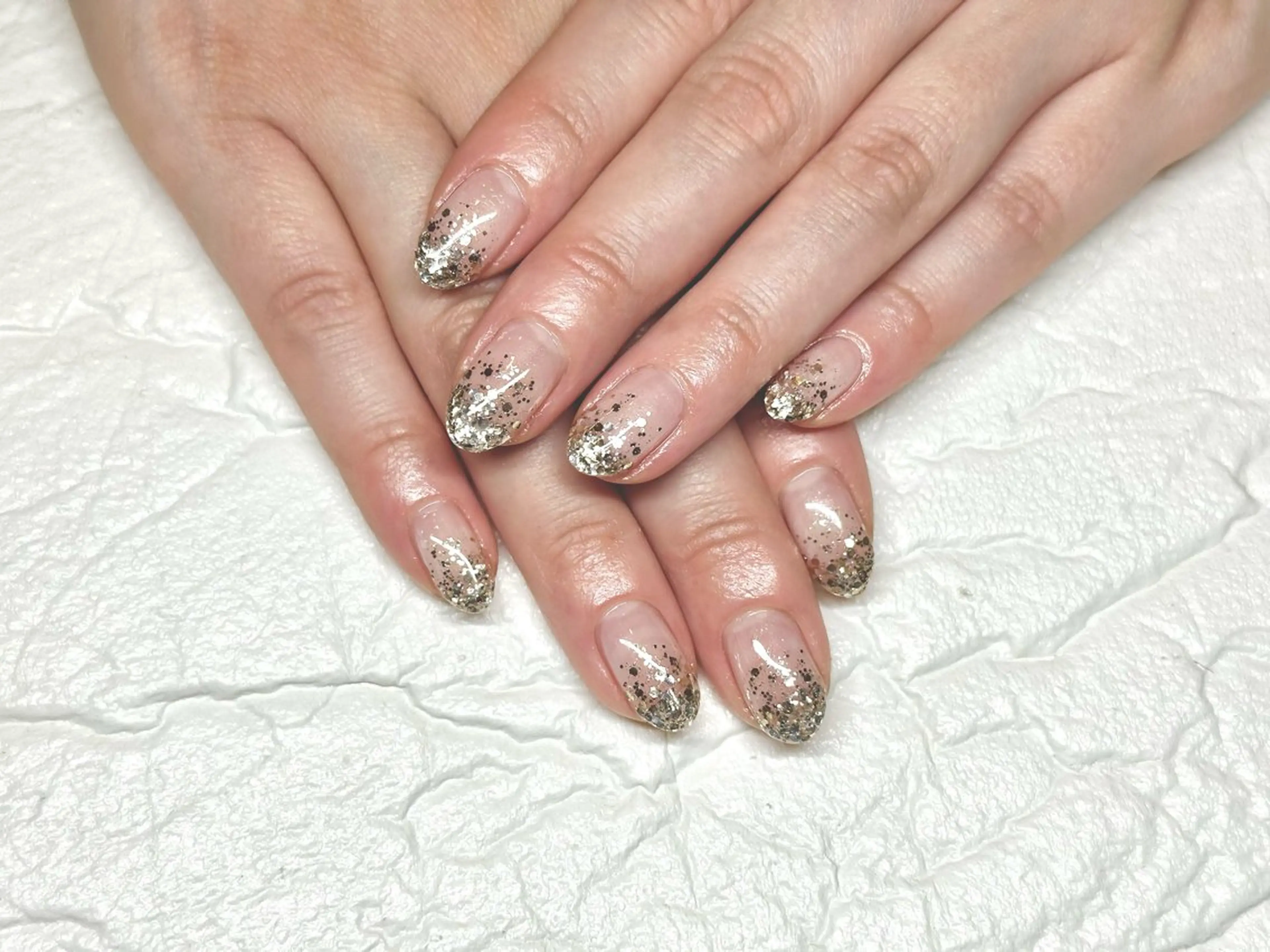 ネイル ラメ(グリッター) ハンドネイル Nailfy’s ナミ💓のネイルデザイン