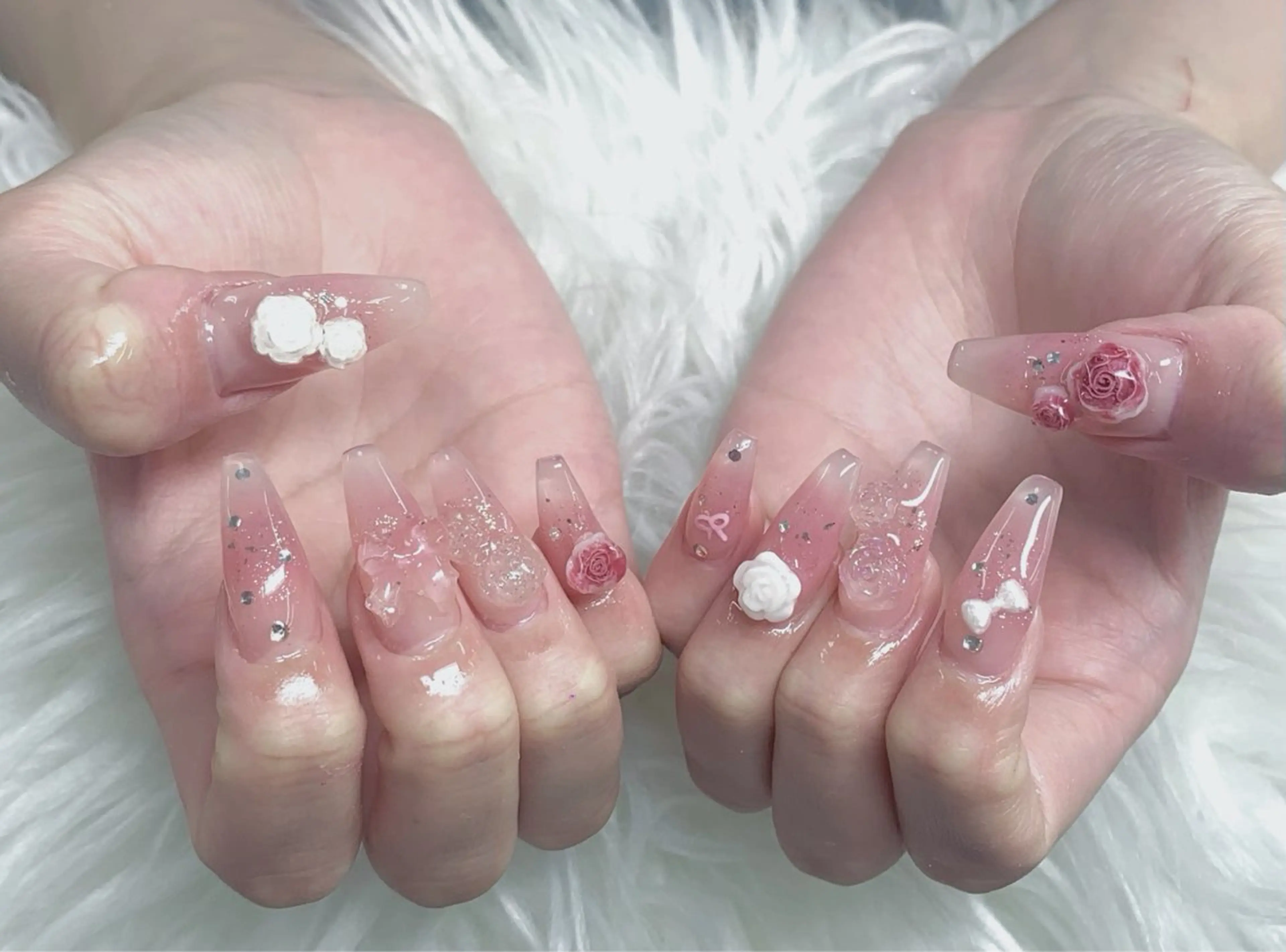 ネイル ハンドネイル ANH NAIL ゴテゴテ専門店💎のネイルデザイン