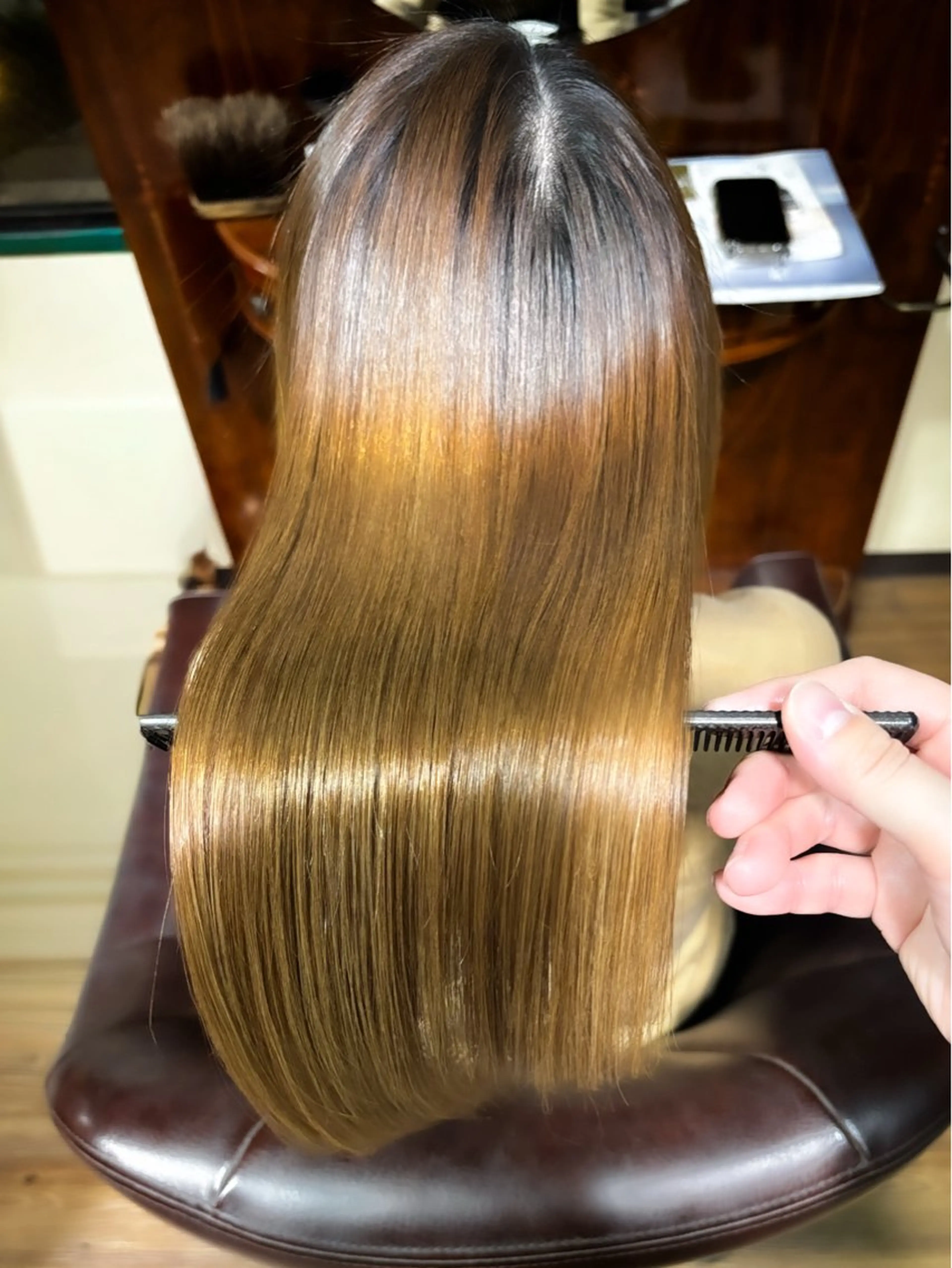 セミロング トリートメント cmake所属・. kanokoのヘアスタイル