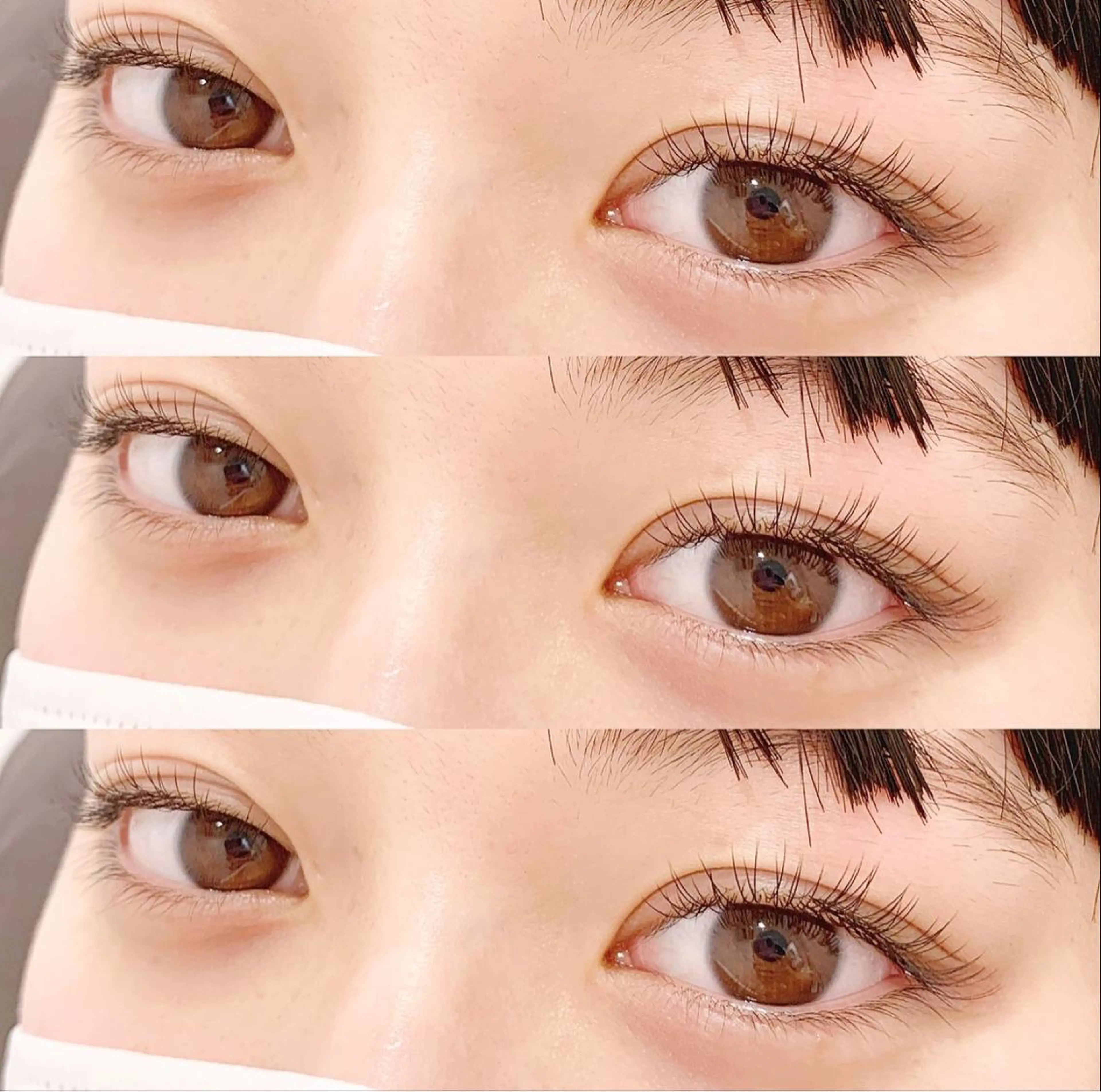 マツエク・マツパ フラットラッシュ ナチュラル マツエク . mihoのマツエク・マツパデザイン