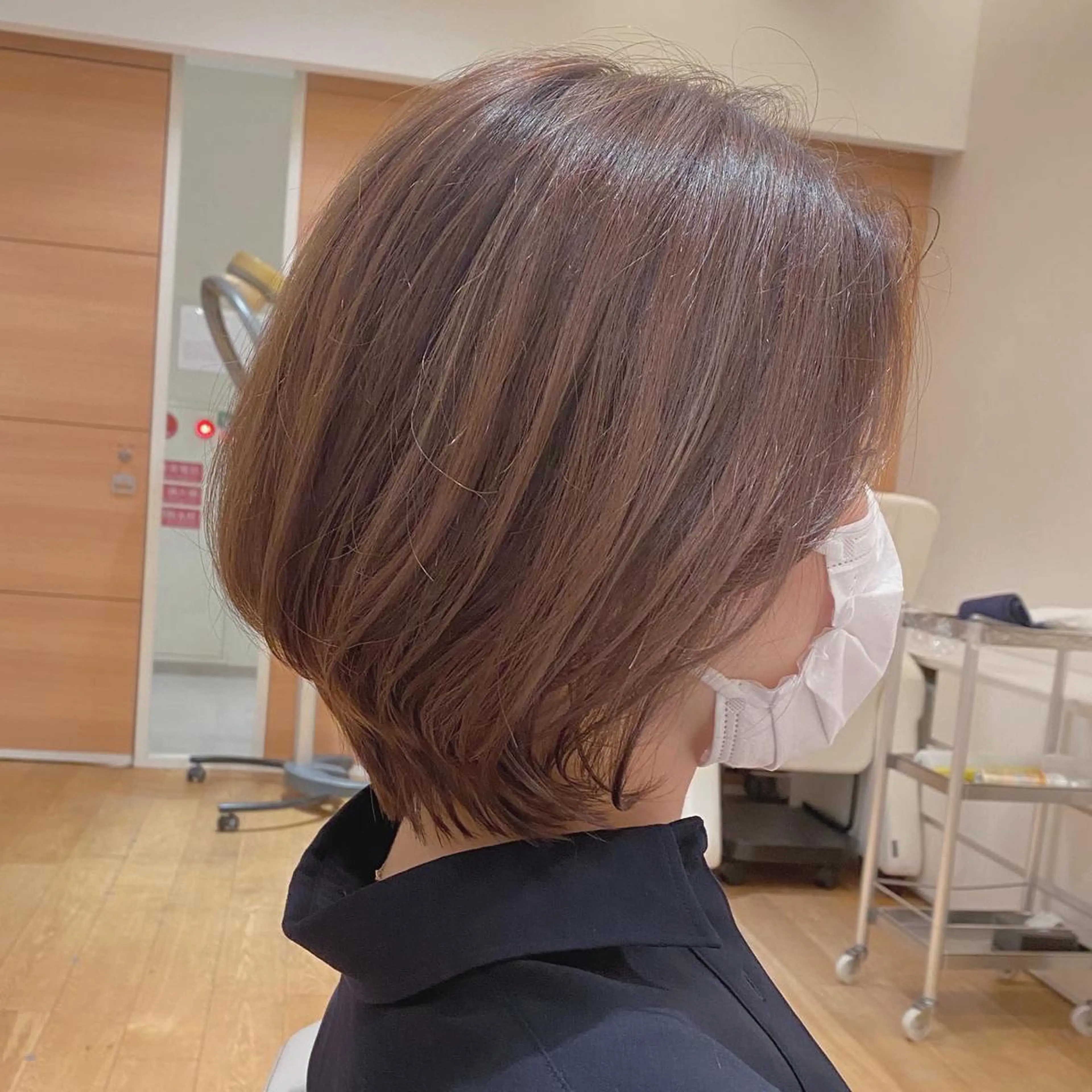 ミディアム 東 大貴のヘアスタイル
