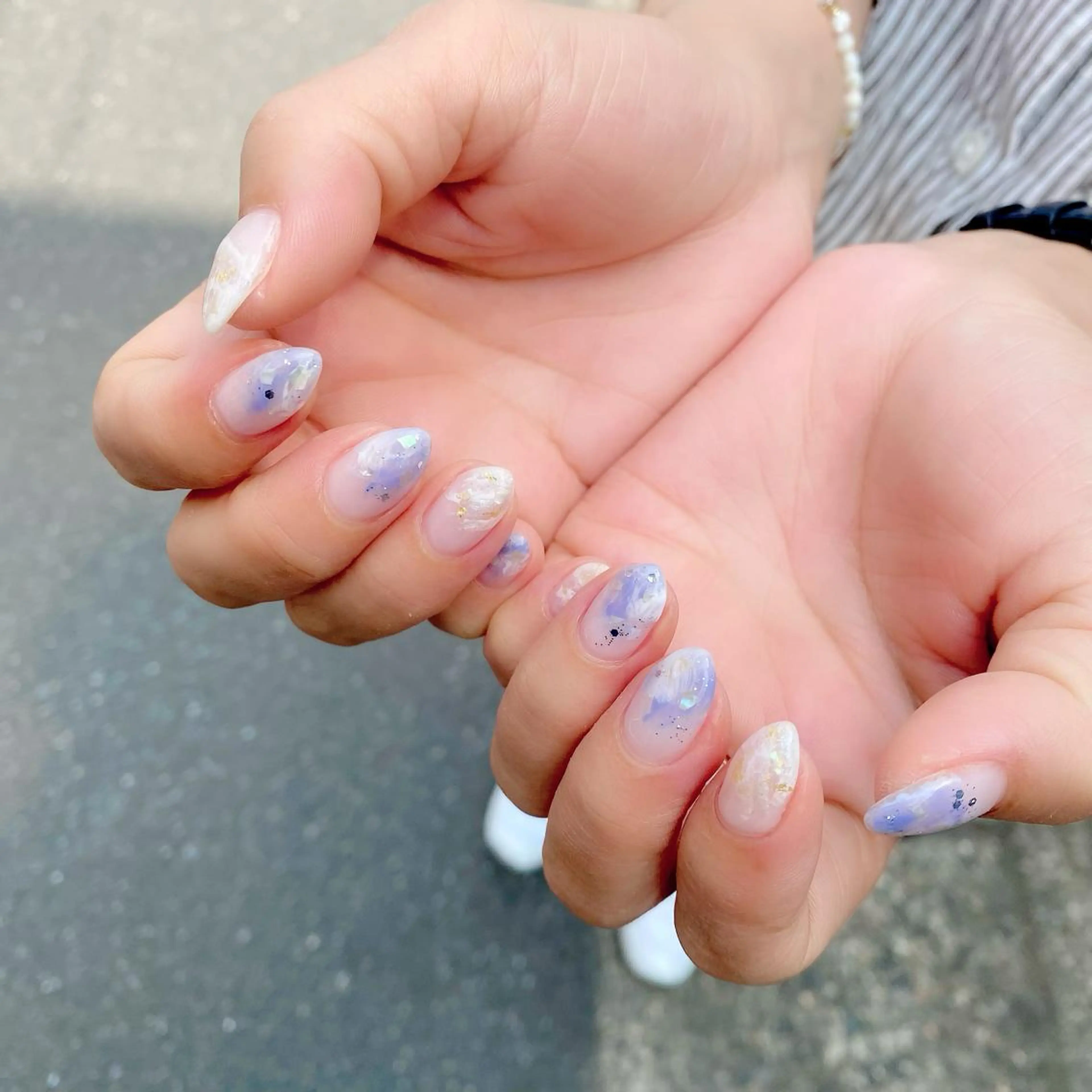 ネイル ニュアンスネイル 夏ネイル Salon Ｋのネイルデザイン