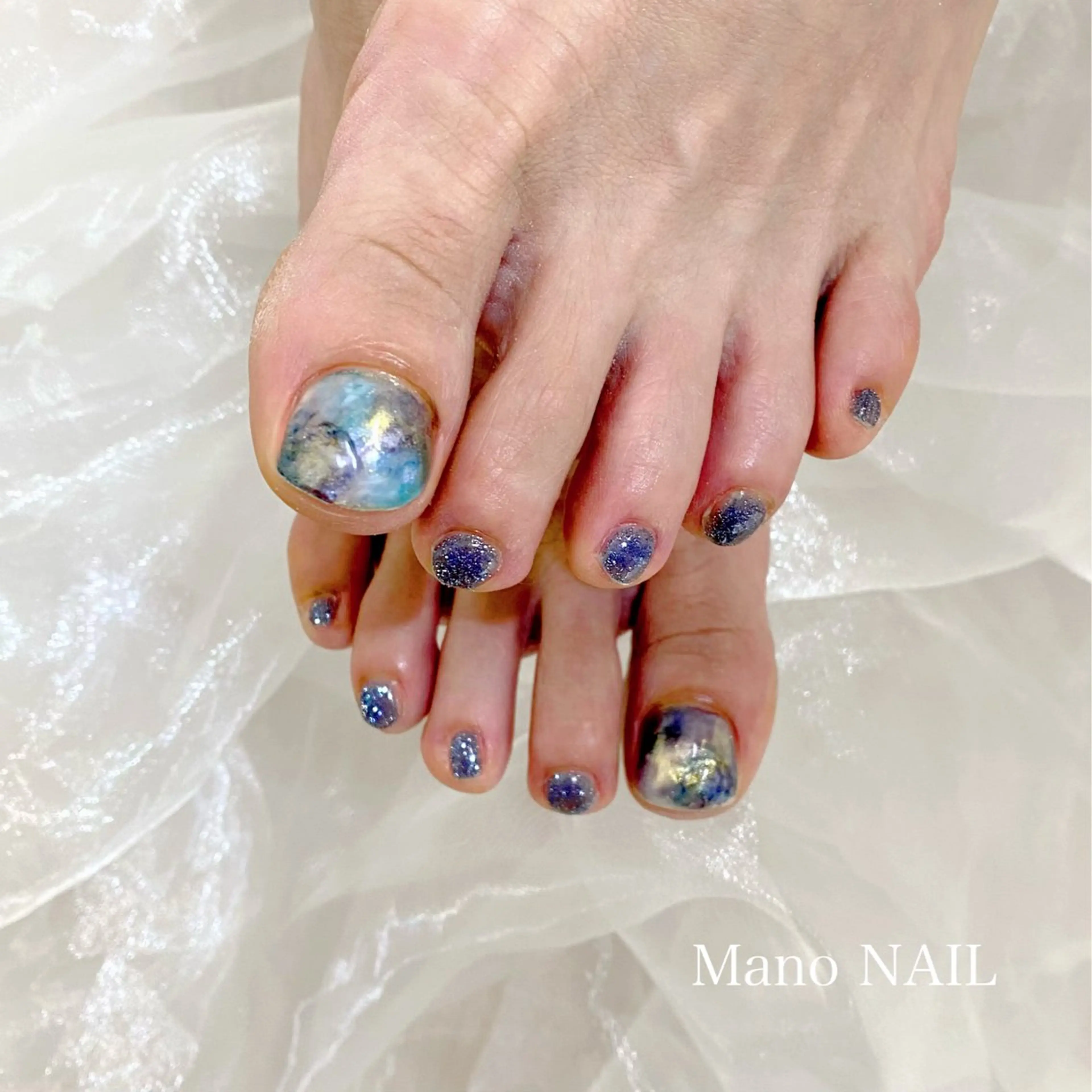 ネイル フットネイル Mano NAILのネイルデザイン
