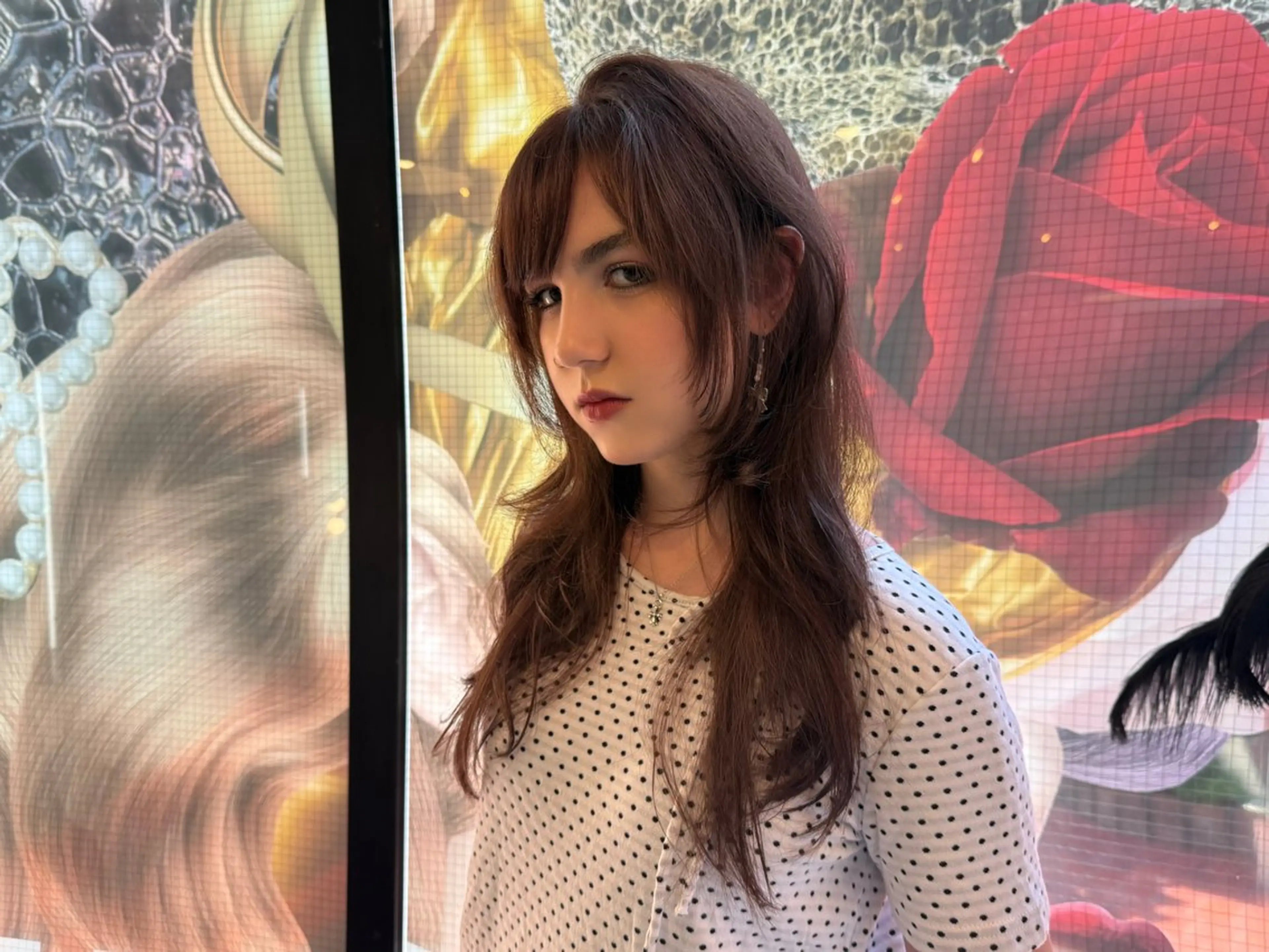 セミロング カラー ヘアカラー @kyoniyy KYONIのヘアスタイル