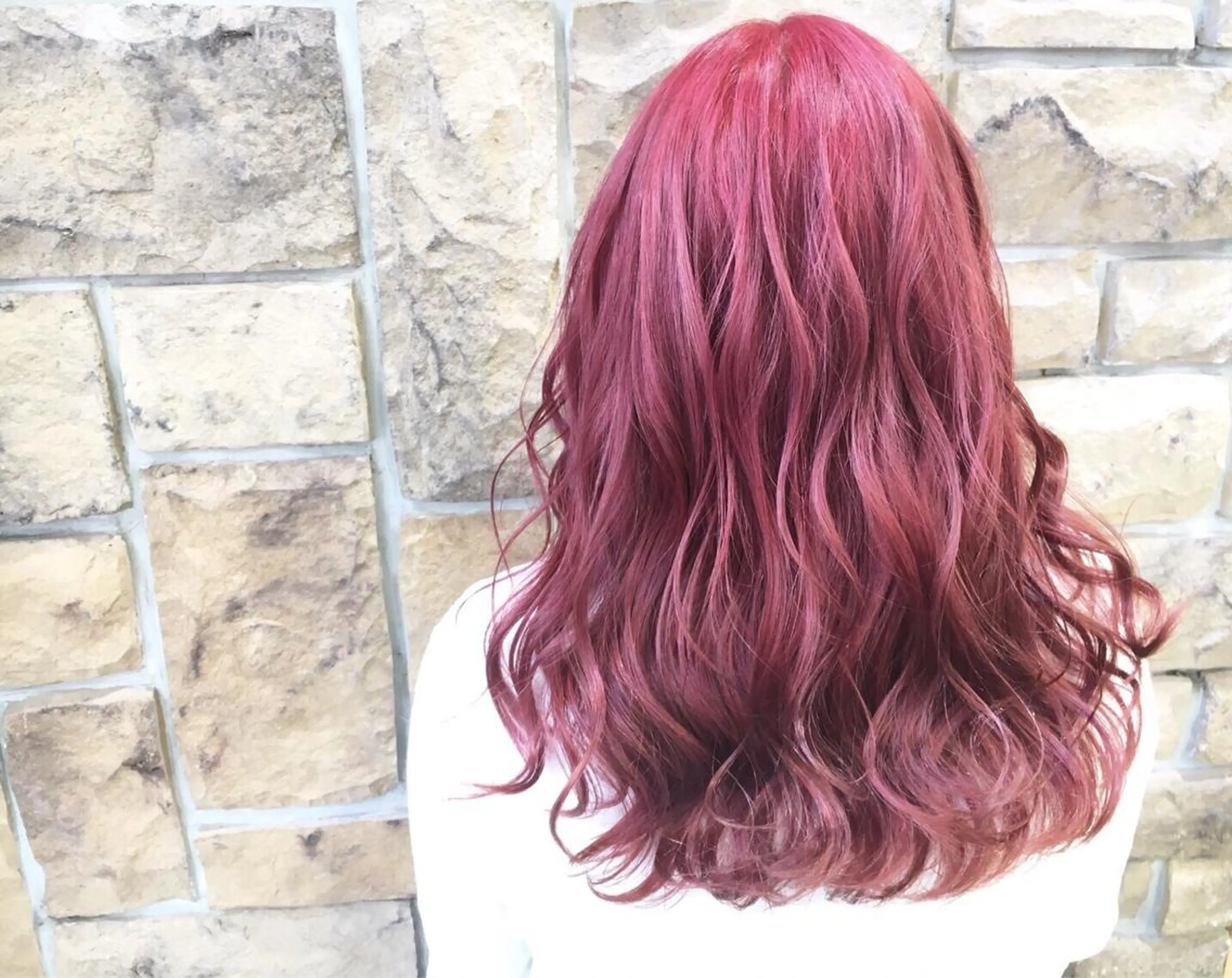 ロング カラー AMI ウルフパーマ/メンズのヘアスタイル