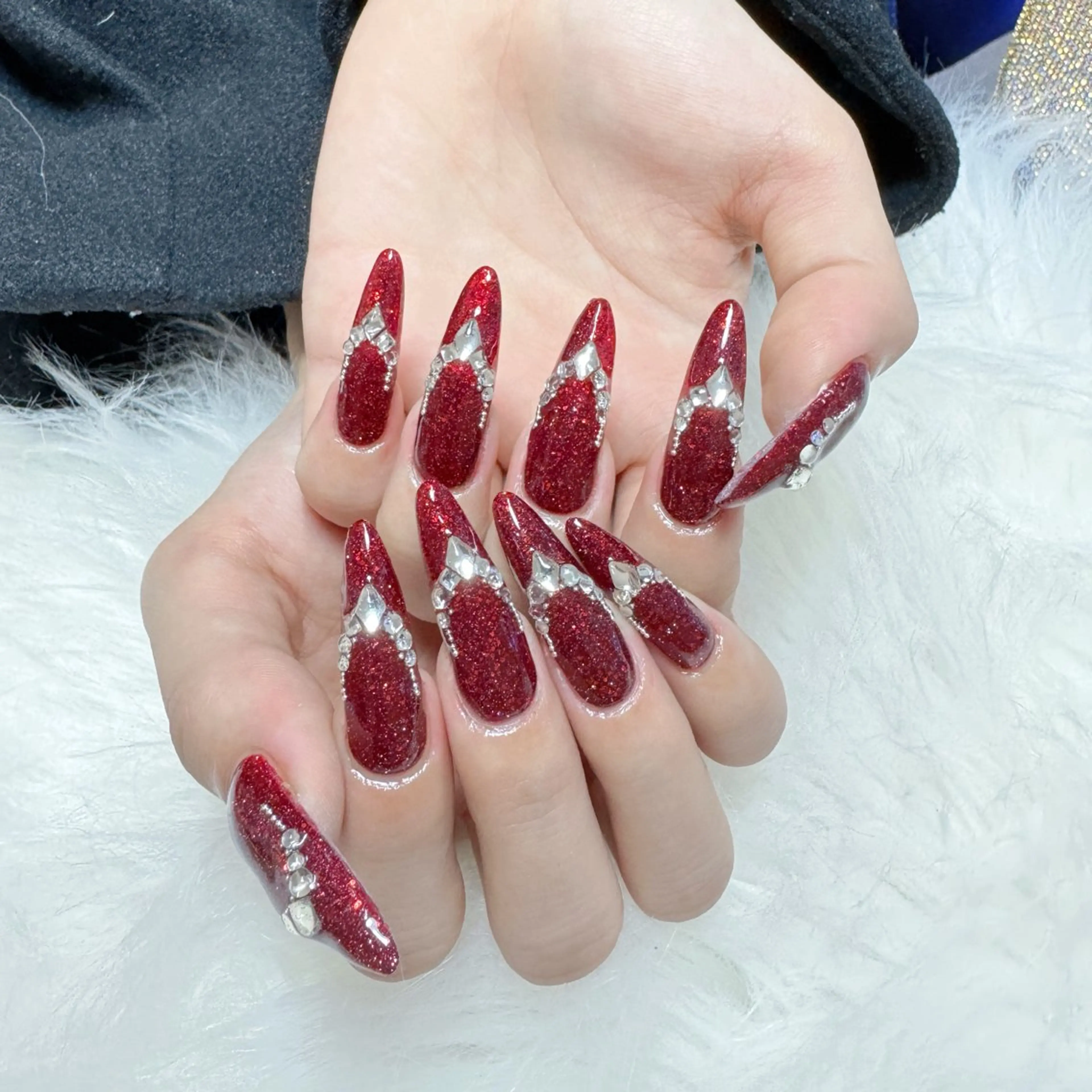 ネイル ハンドネイル 🍄Rina🍄 韓国風ネイルのネイルデザイン