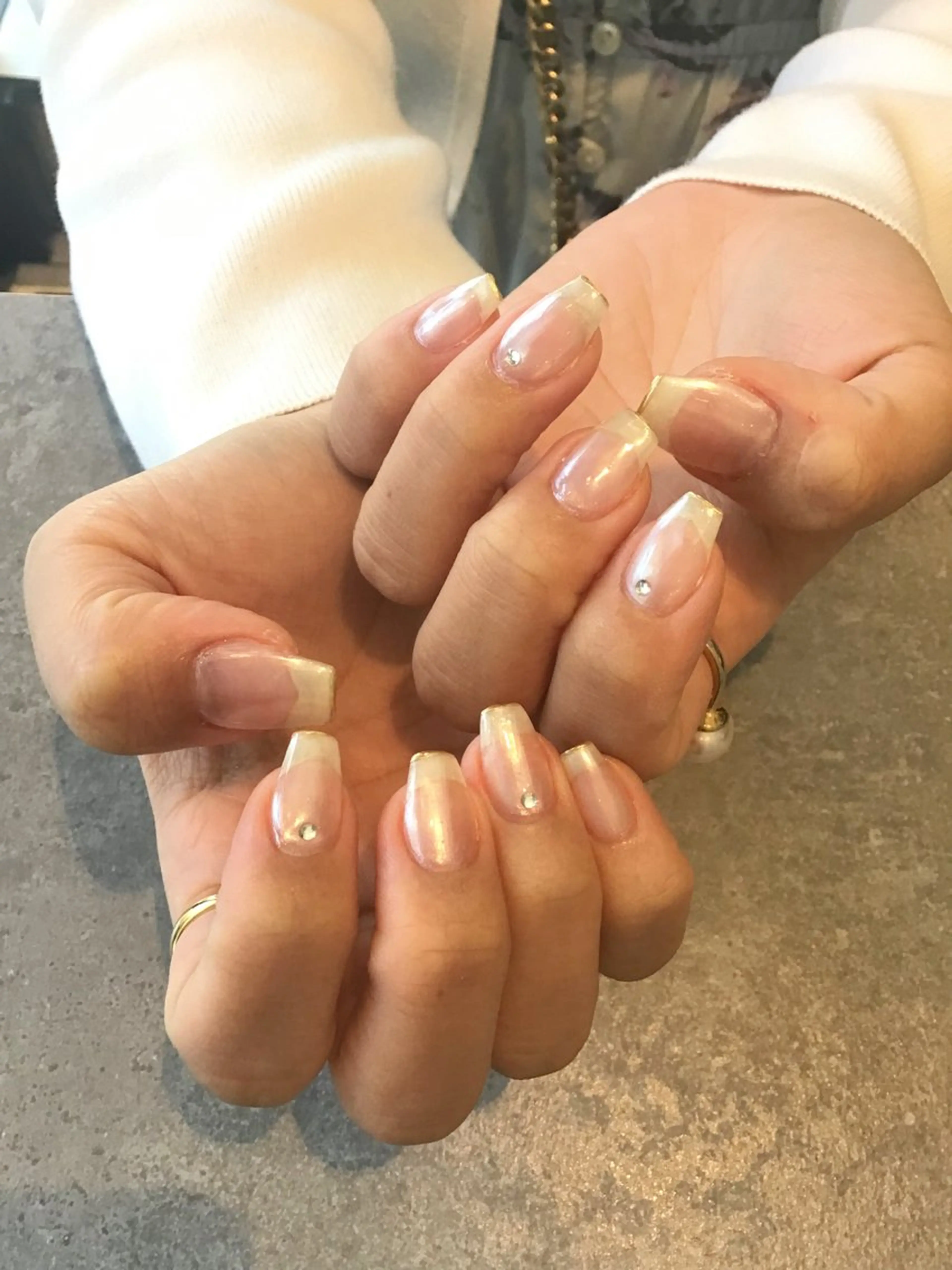 ネイル アートネイル シンプルネイル Nest 岩崎のネイルデザイン