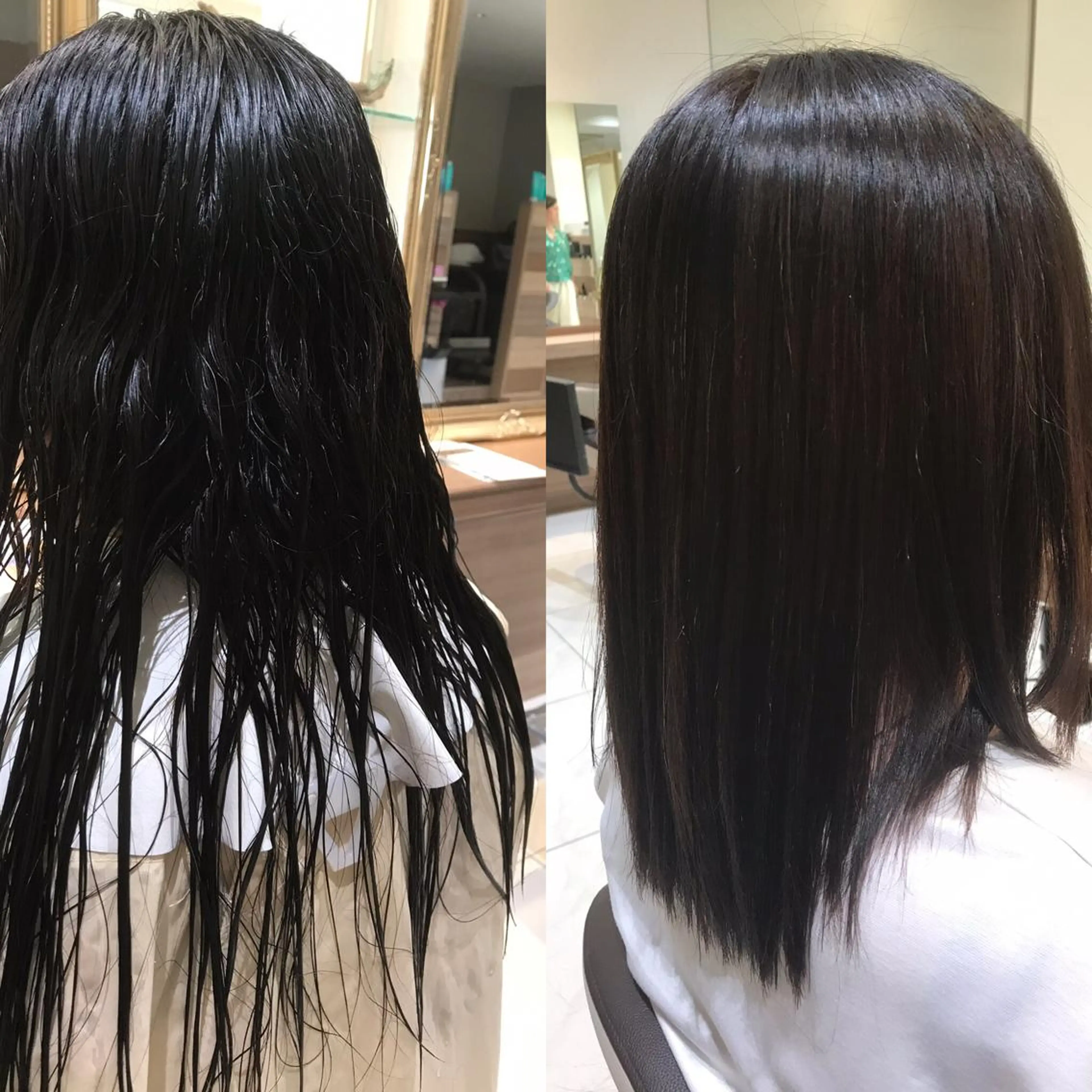 セミロング パーマ KOOKI スティードトーキョーのヘアスタイル