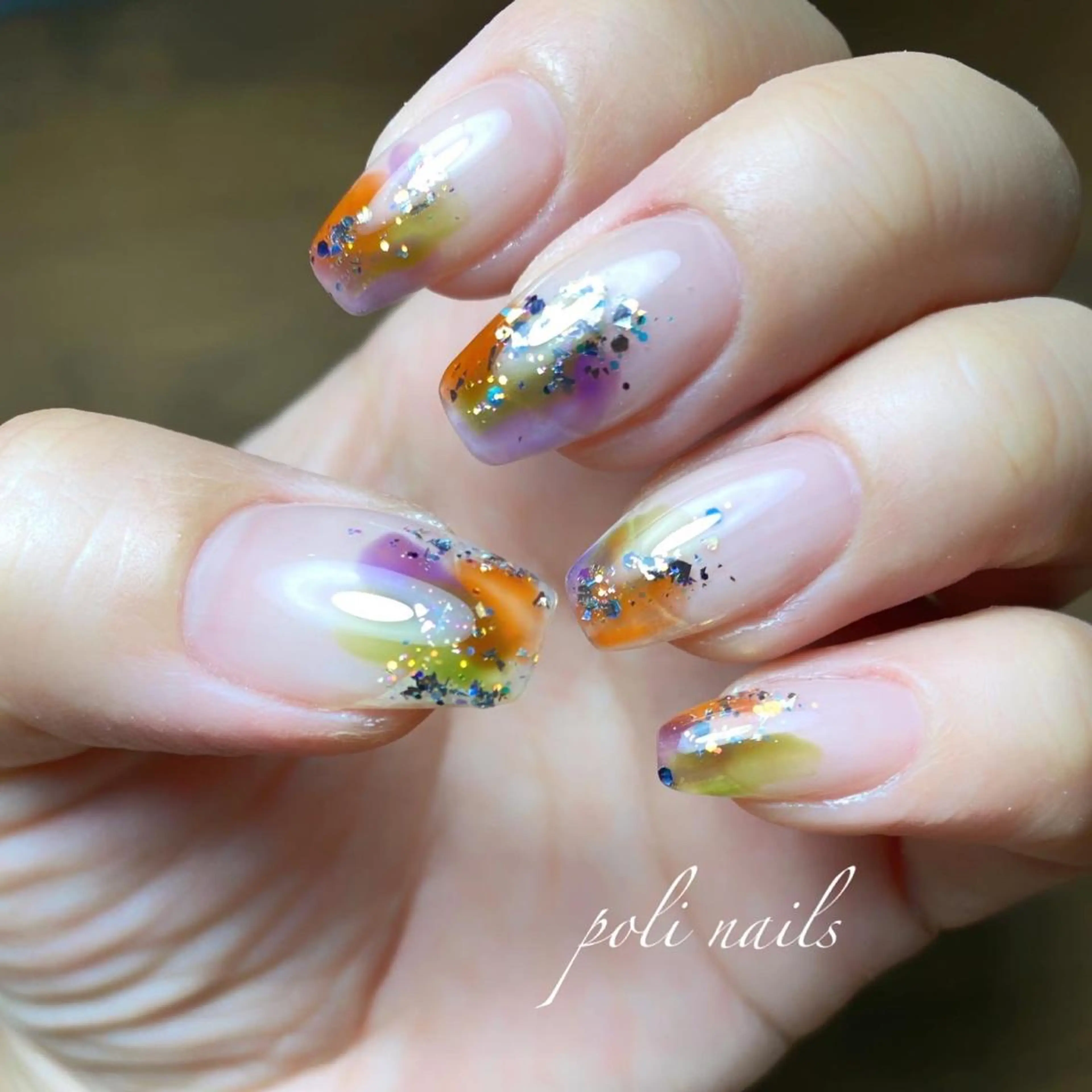 ネイル ハンドネイル poli nailsのネイルデザイン