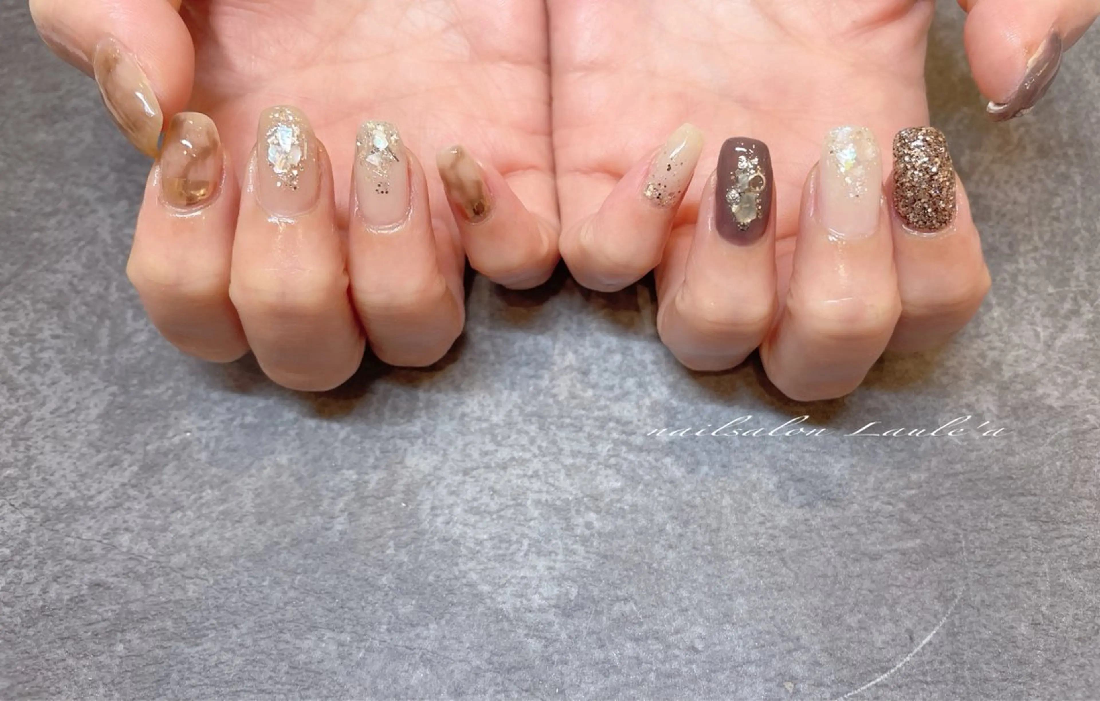 ネイル ハンドネイル nailsalon Laule'aのネイルデザイン