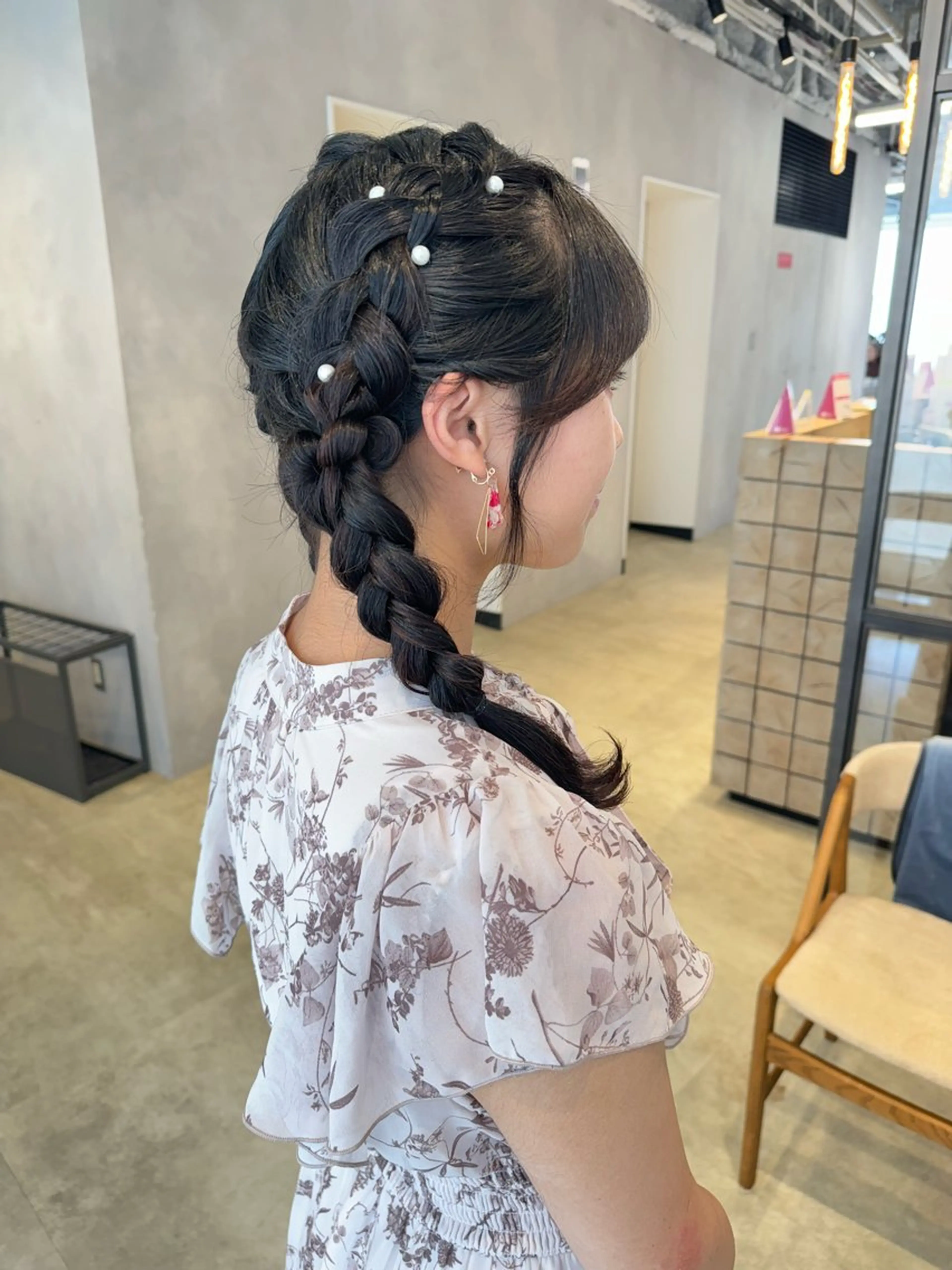 ロング カット トリートメント ヘアセット 透明感カラー✨艶髪 制作🌱山根あゆみのヘアスタイル