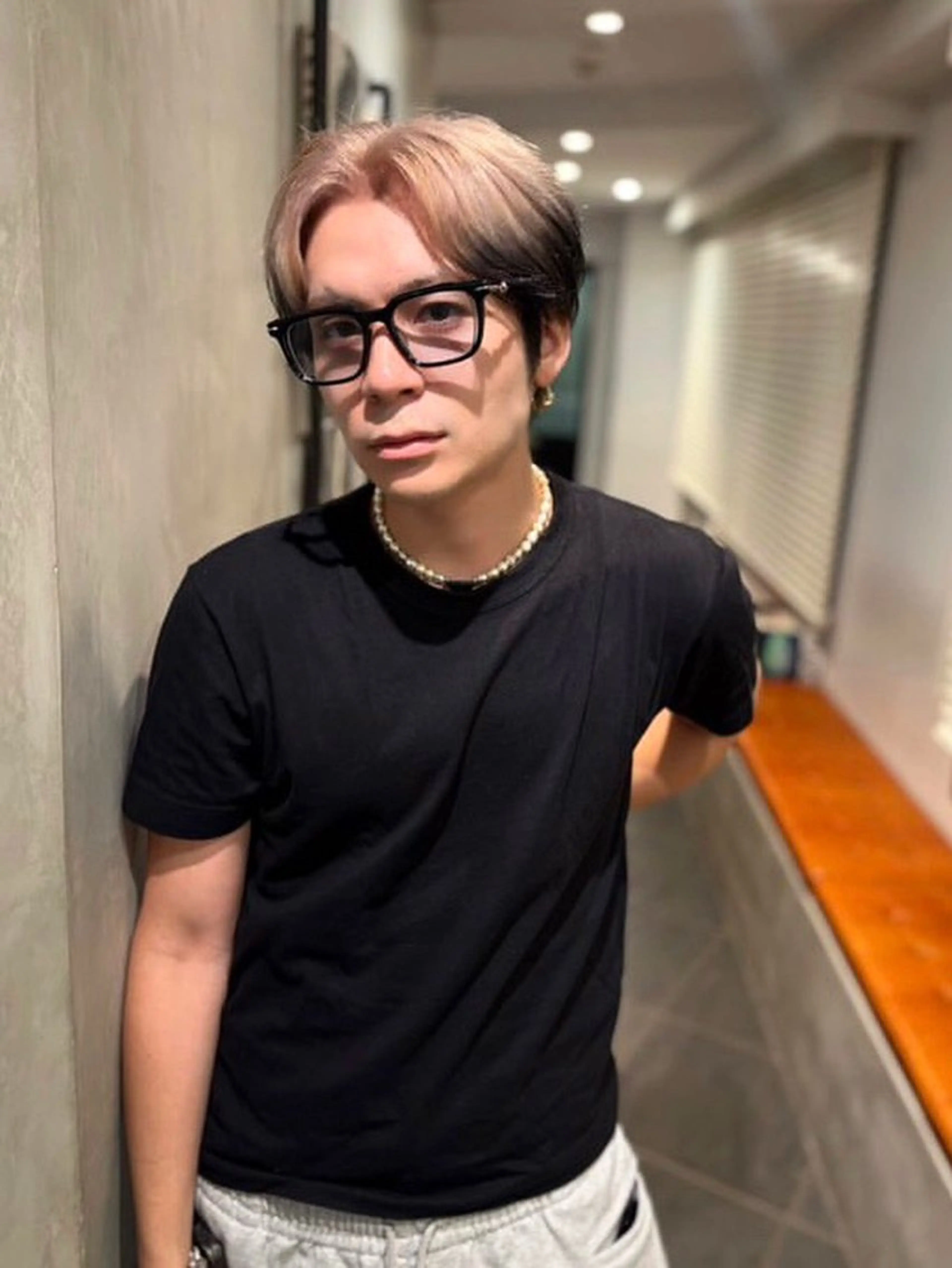 ショート カラー メンズ ヘアカラー トリートメント 優作 〜圧倒的信頼〜のヘアスタイル