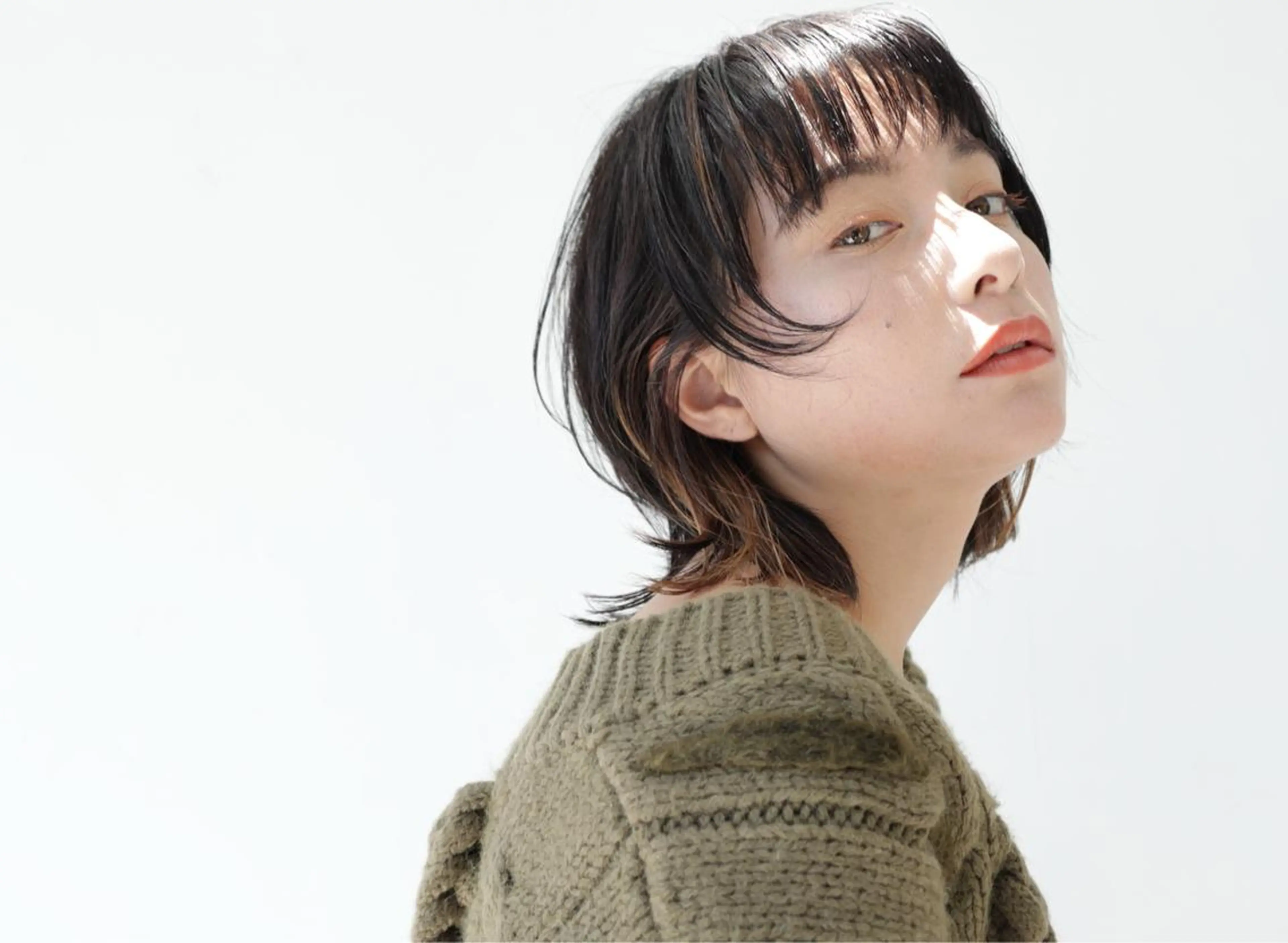 ミディアム カット トリートメント 🩵FERIA 桃山台　足立あゆみのヘアスタイル