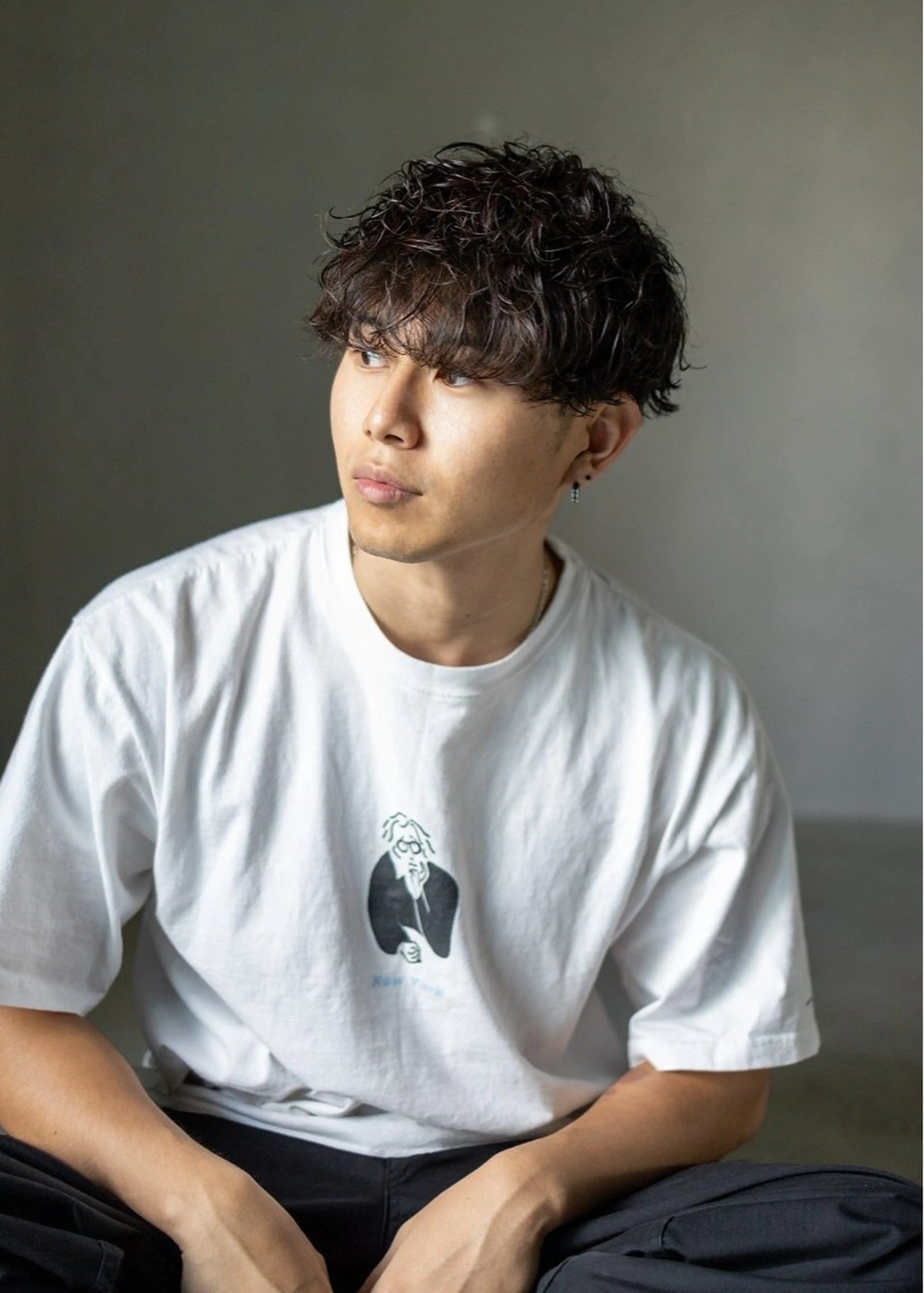 メンズ メンズパーマ 波巻きパーマ メンズパーマ/鈴木 雅也/メンズカットのヘアスタイル