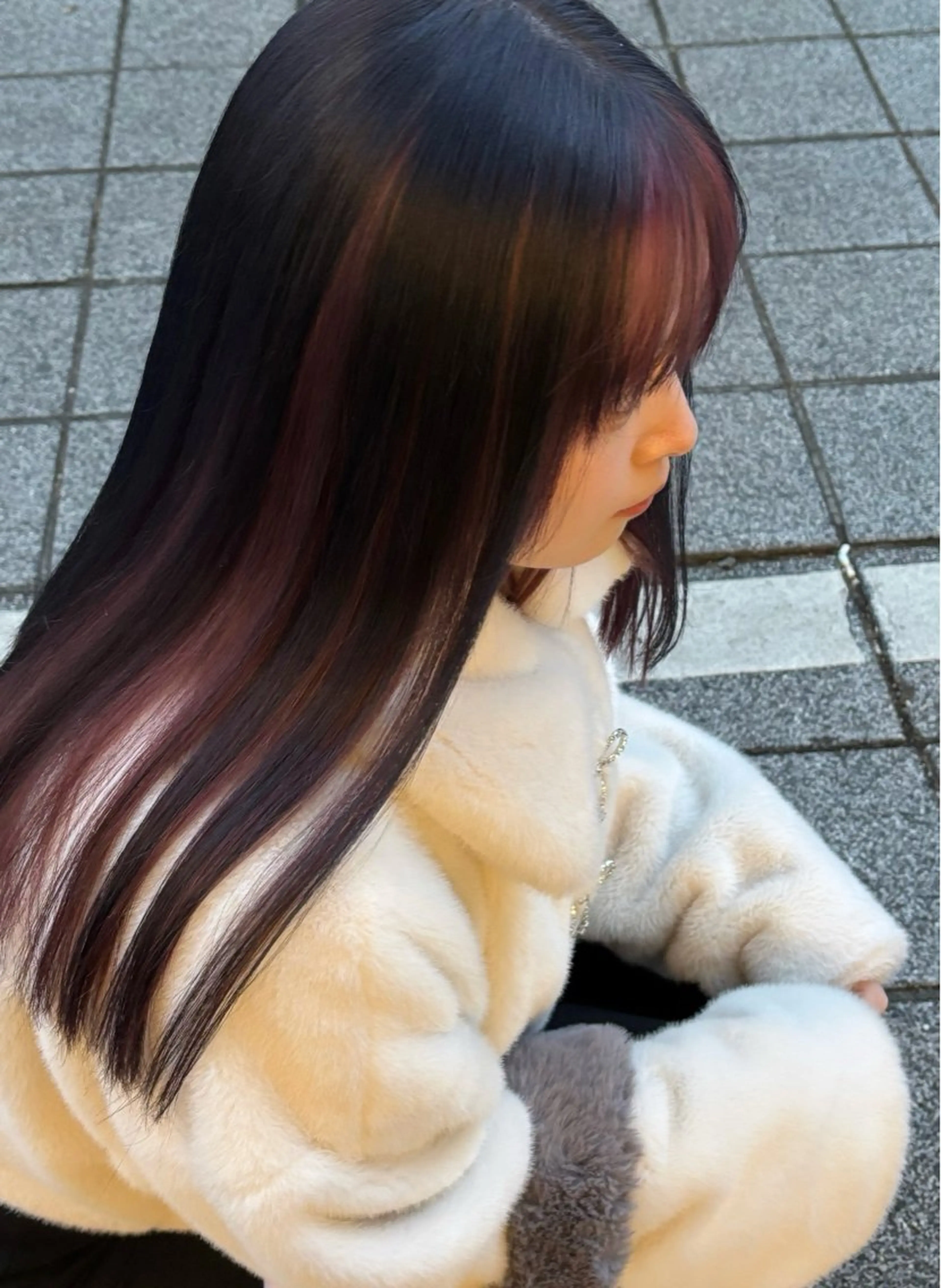 ロング カラー ヘアカラー 🍓ハイトーンカラー 🎀nene🍓のヘアスタイル