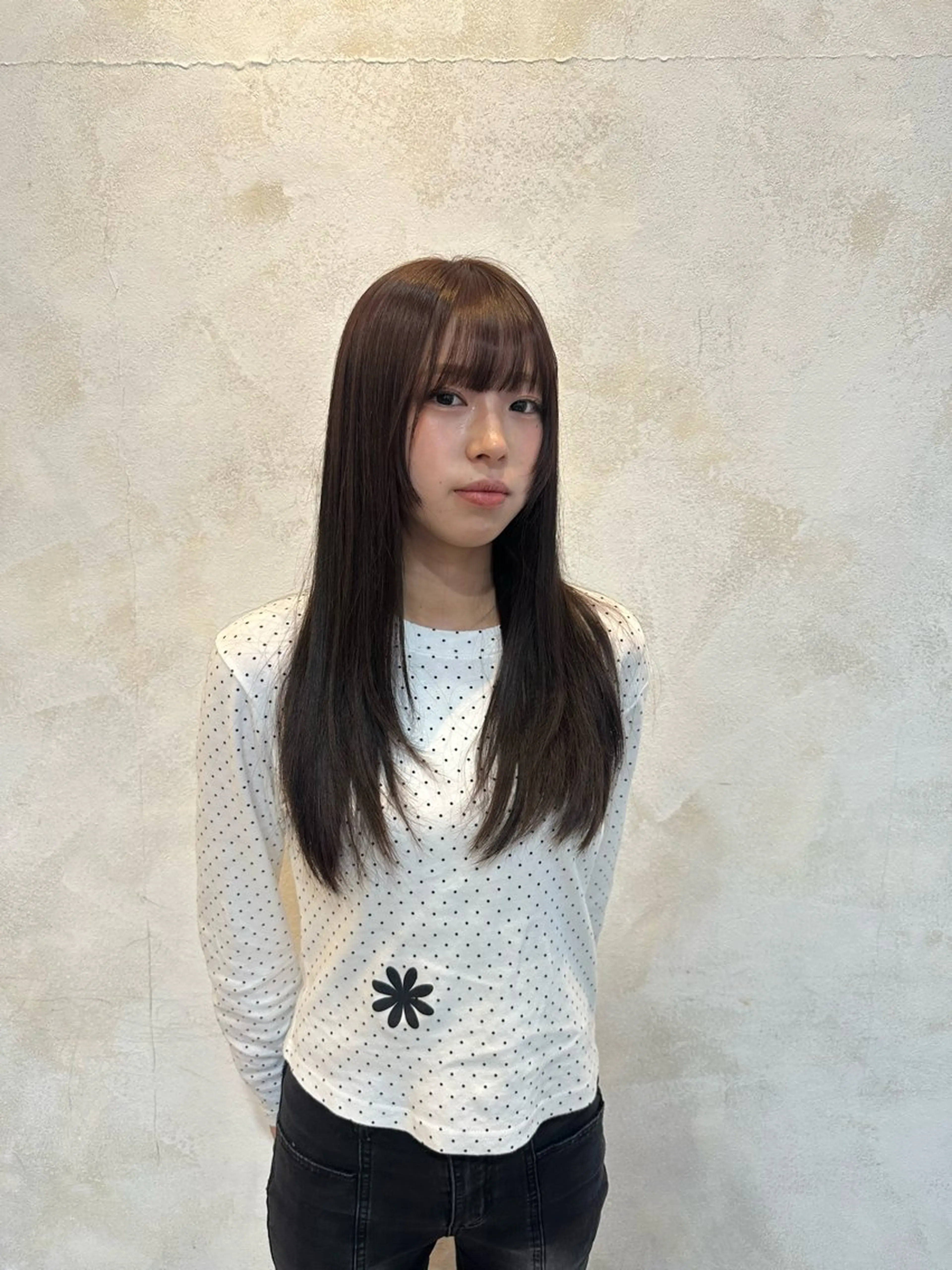 ロング カラー ブラウンカラー ショコラブラウン ヘアカラー 髪質改善/ 縮毛矯正✨ケント🌳のヘアスタイル