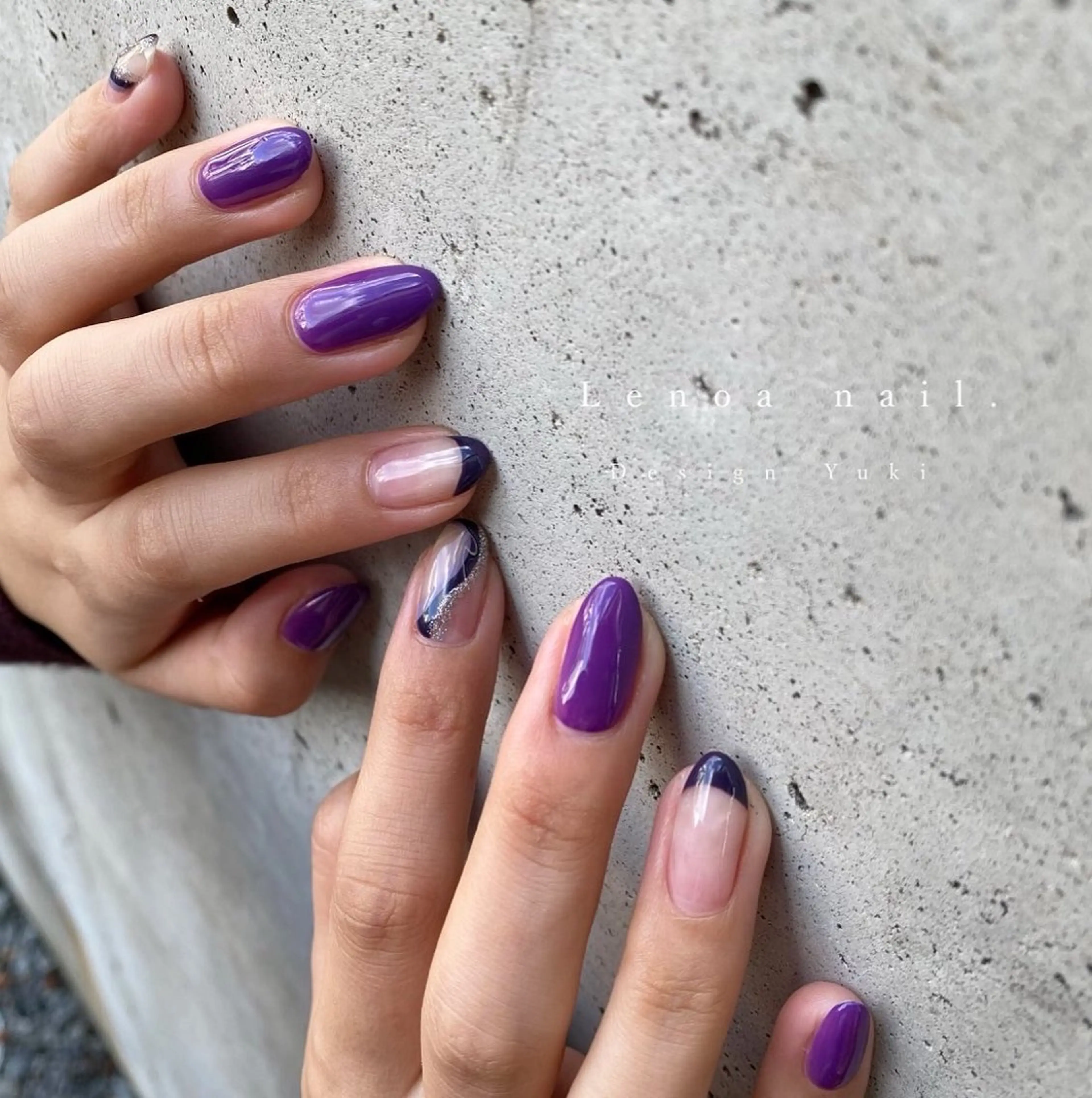 ネイル ハンドネイル Lenoa Yukiのネイルデザイン