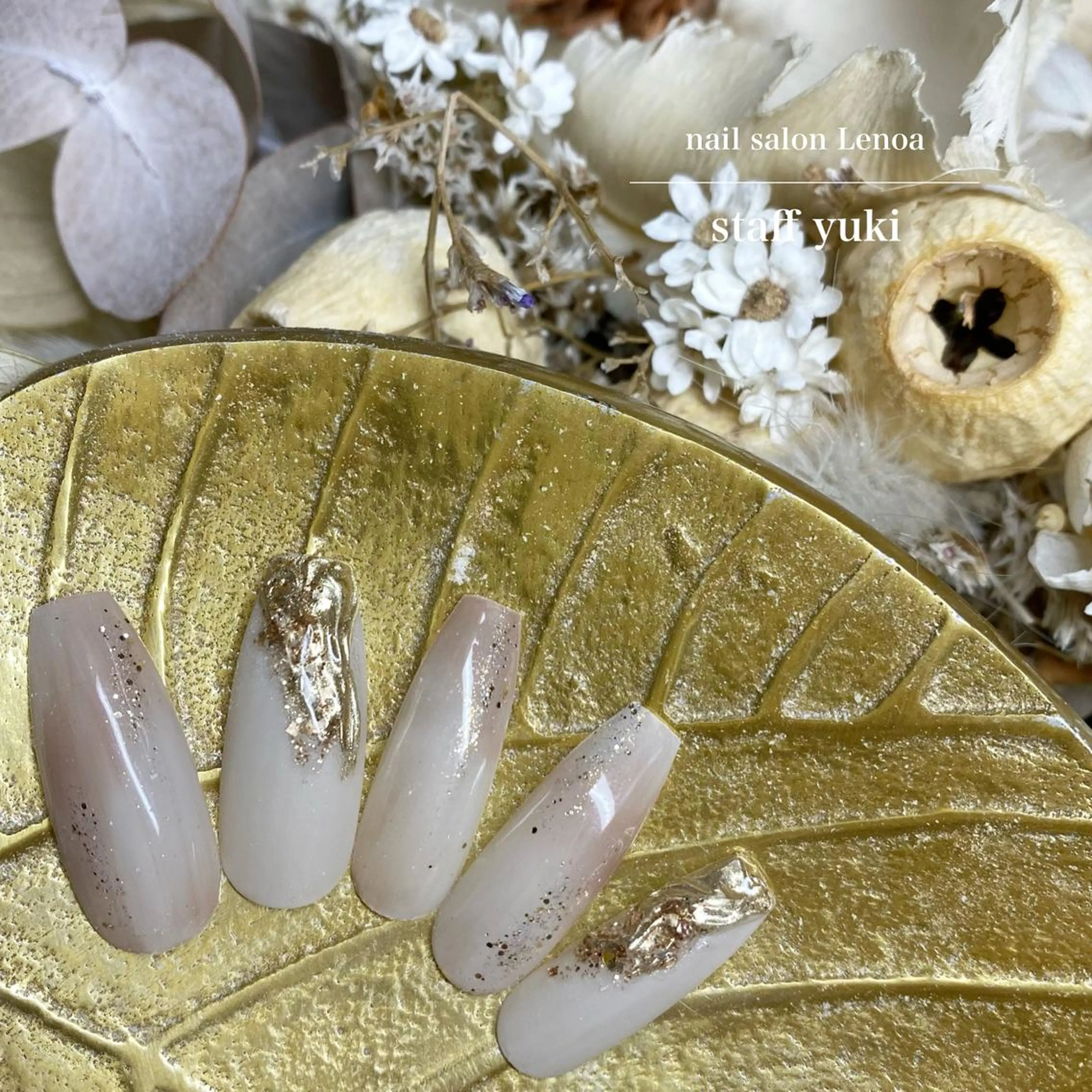 ネイル ハンドネイル Lenoa Yukiのネイルデザイン