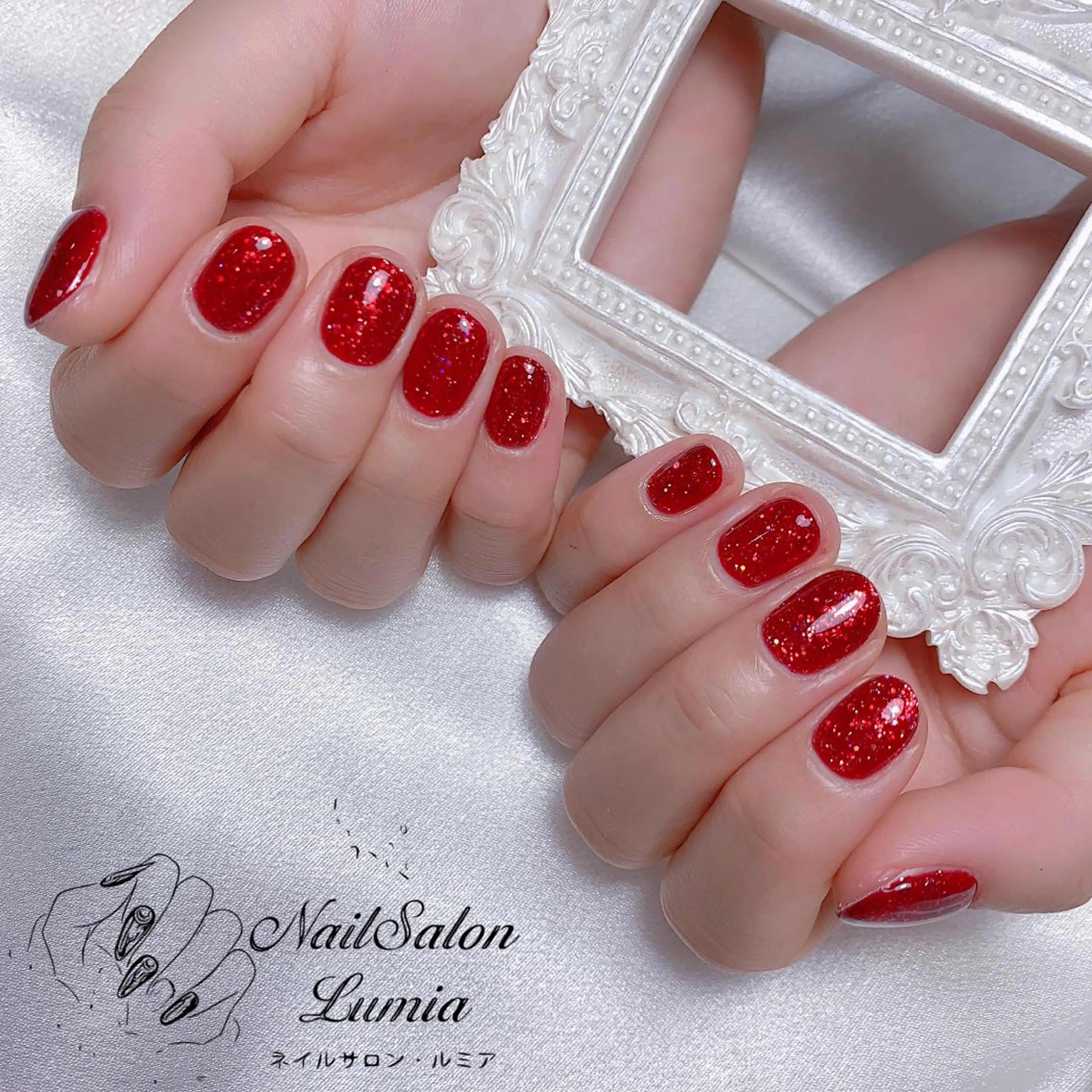 ネイル ハンドネイル ネイルサロン ルミア Lumia 店長のネイルデザイン