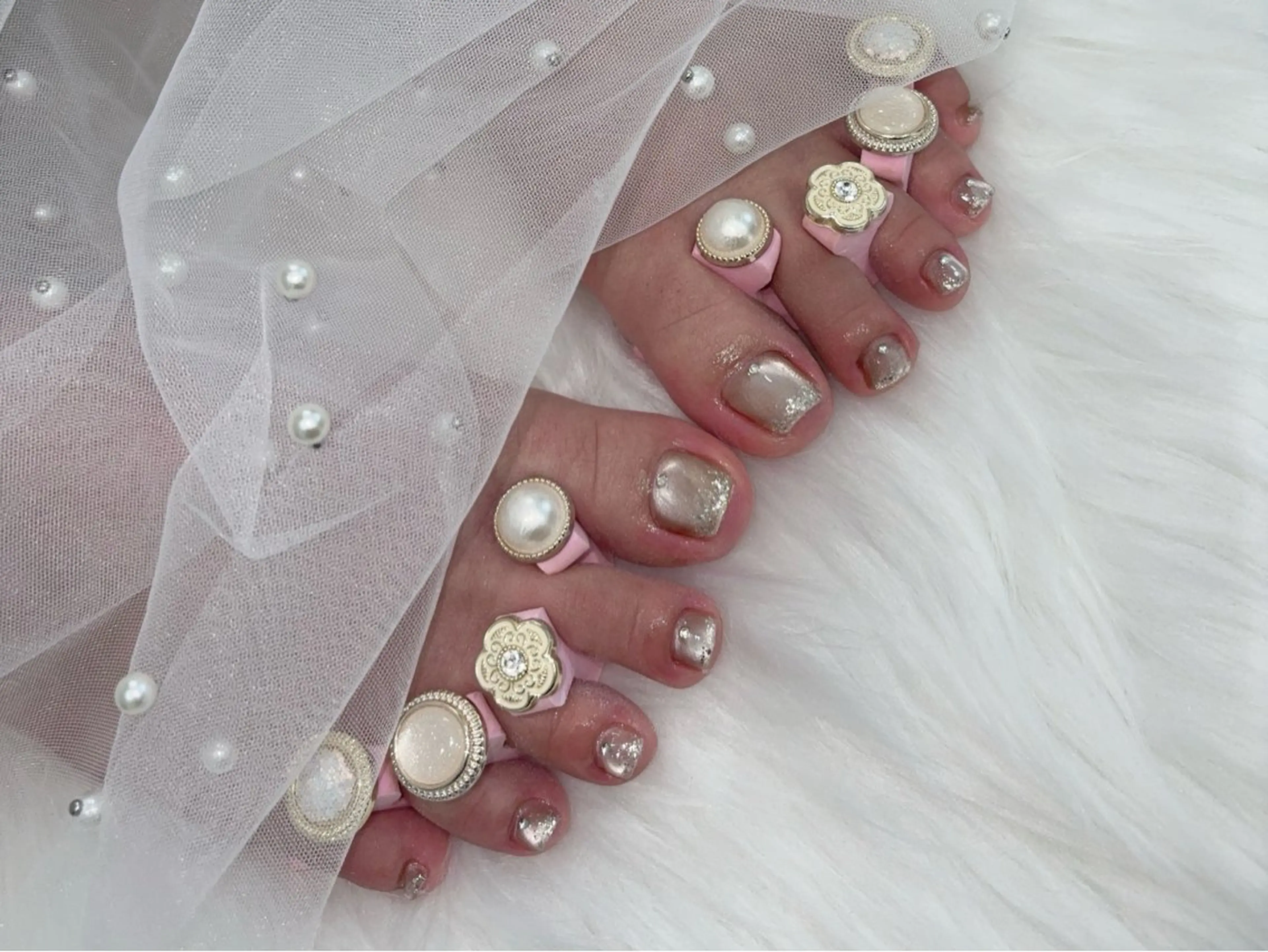 ネイル フットネイル Mermaid Nailのネイルデザイン