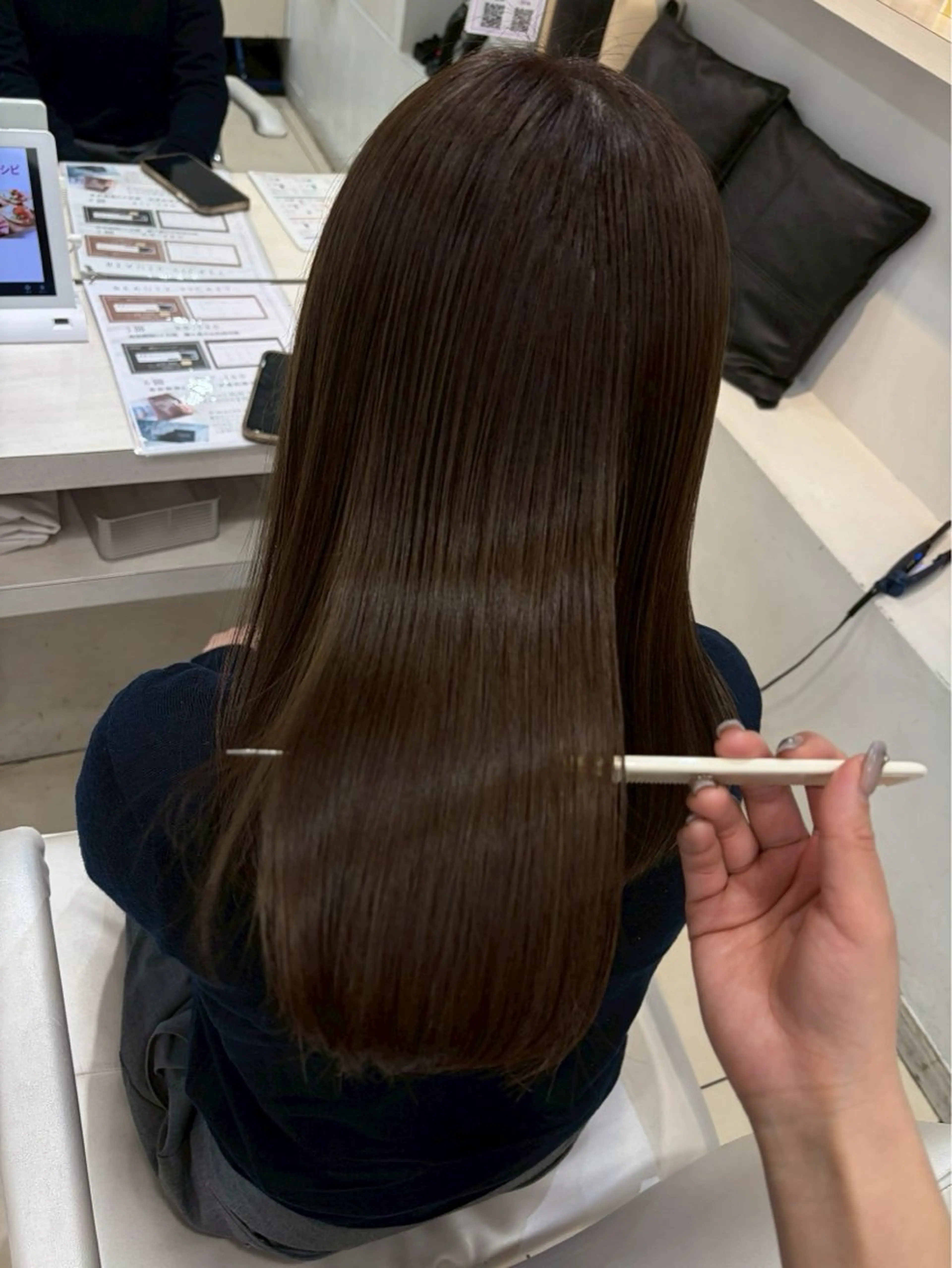 カラー ヘアカラー トリートメント [髪質改善カラー] 光^._.^の眉毛・アイブロウイメージ