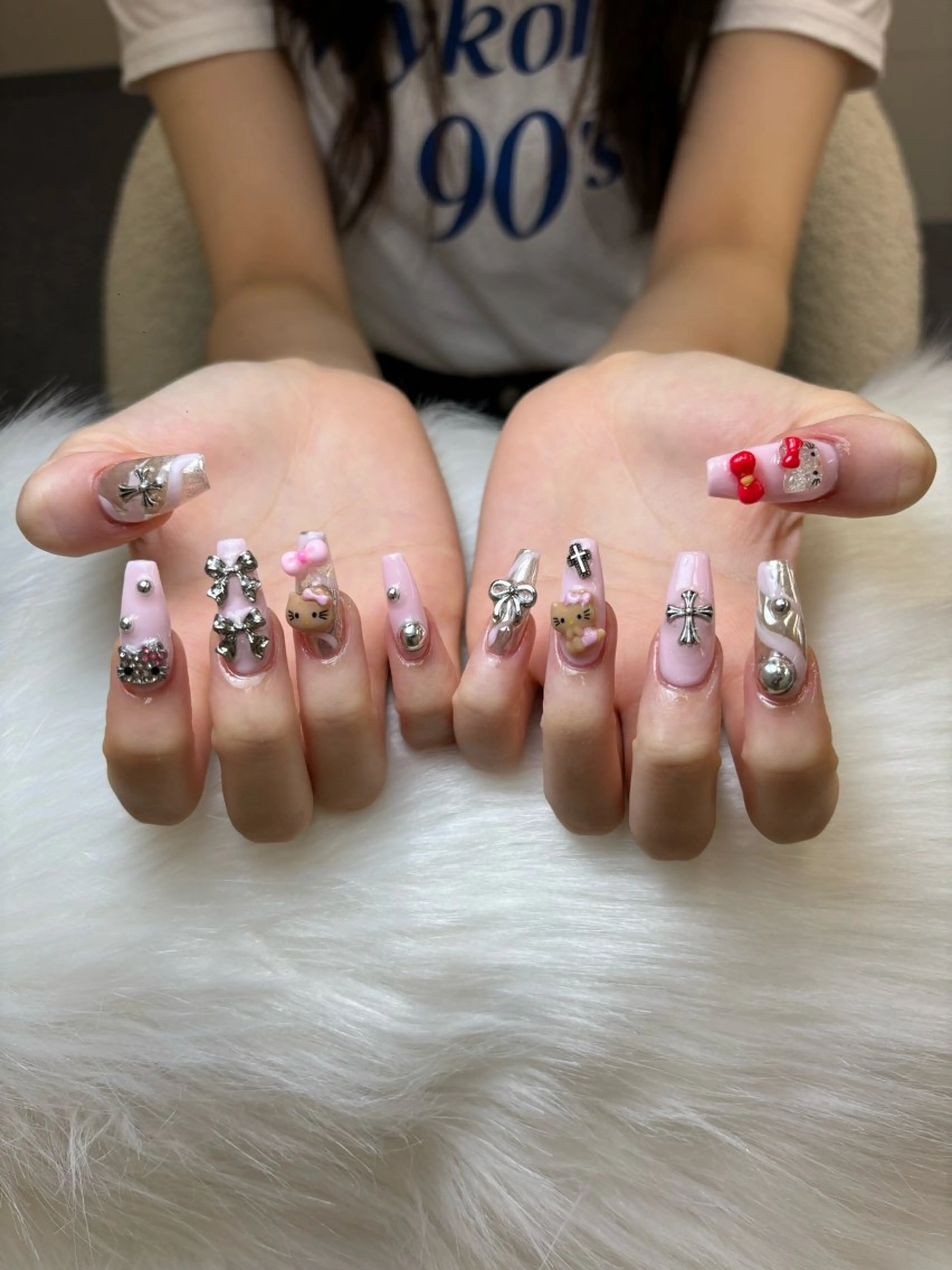 ネイル アートネイル フラワーネイル ジェルネイル グラデーション シンプルネイル Jenn Nail Salonのネイルデザイン