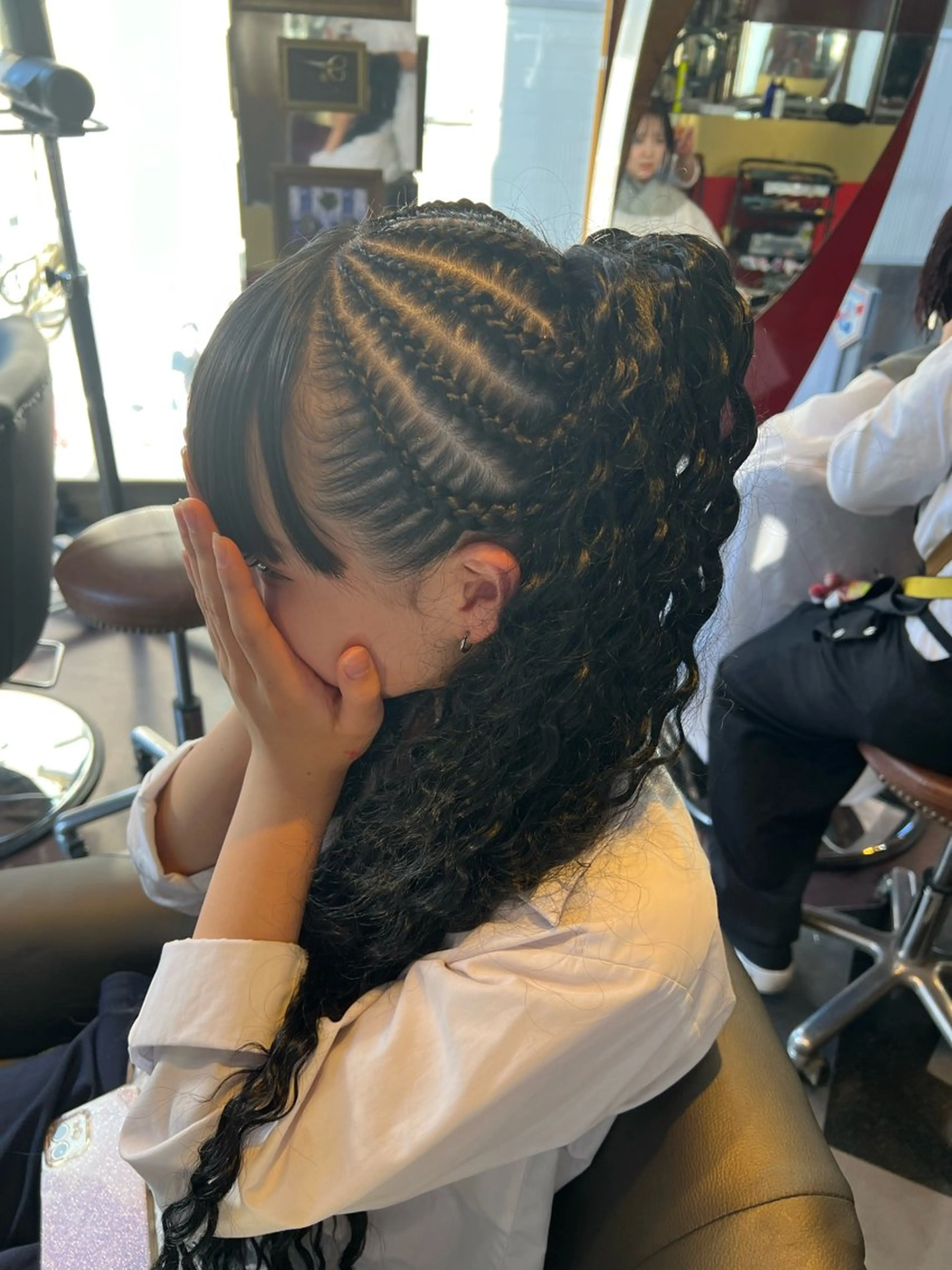 ロング ヘアセット 横浜カットパーマ 特殊/ 平林侑馬のヘアスタイル