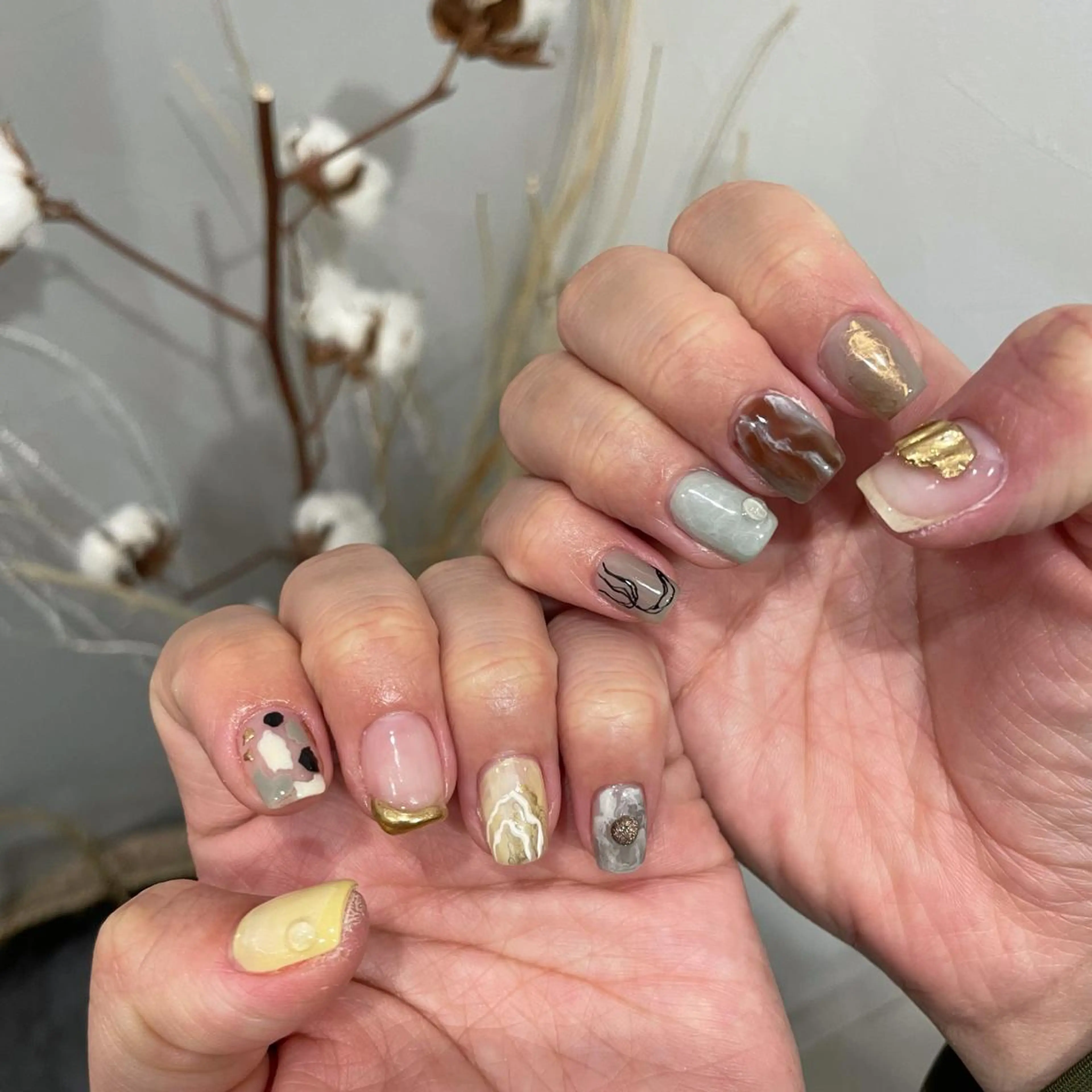 ネイル ハンドネイル nail salon ✷aronaのネイルデザイン