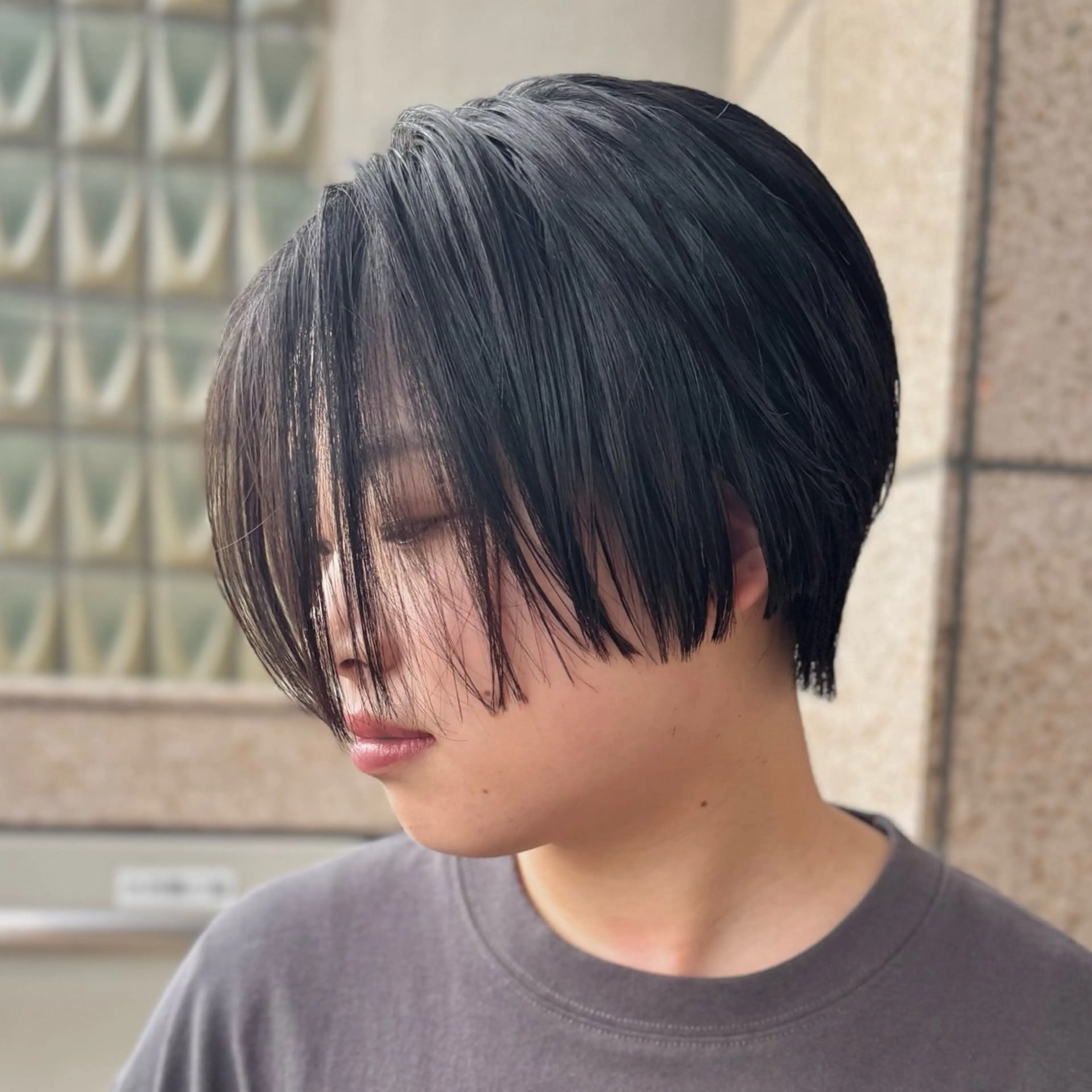 ショート ハンサムショート 顔周りカット ショートヘア 🔆似合わせショート ボブ/ルミナ🔆のヘアスタイル
