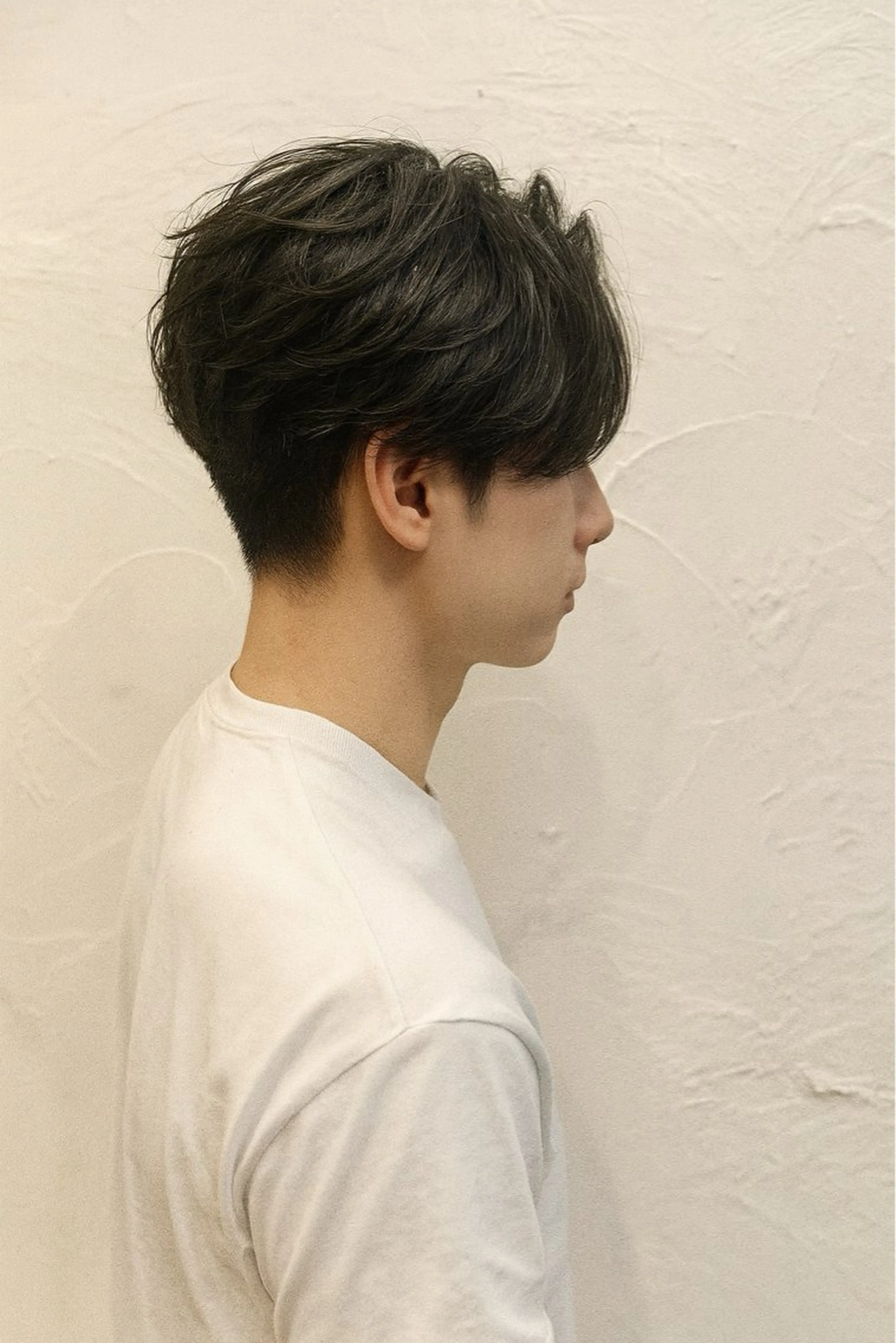 ショート くせ毛 大園 晃のヘアスタイル