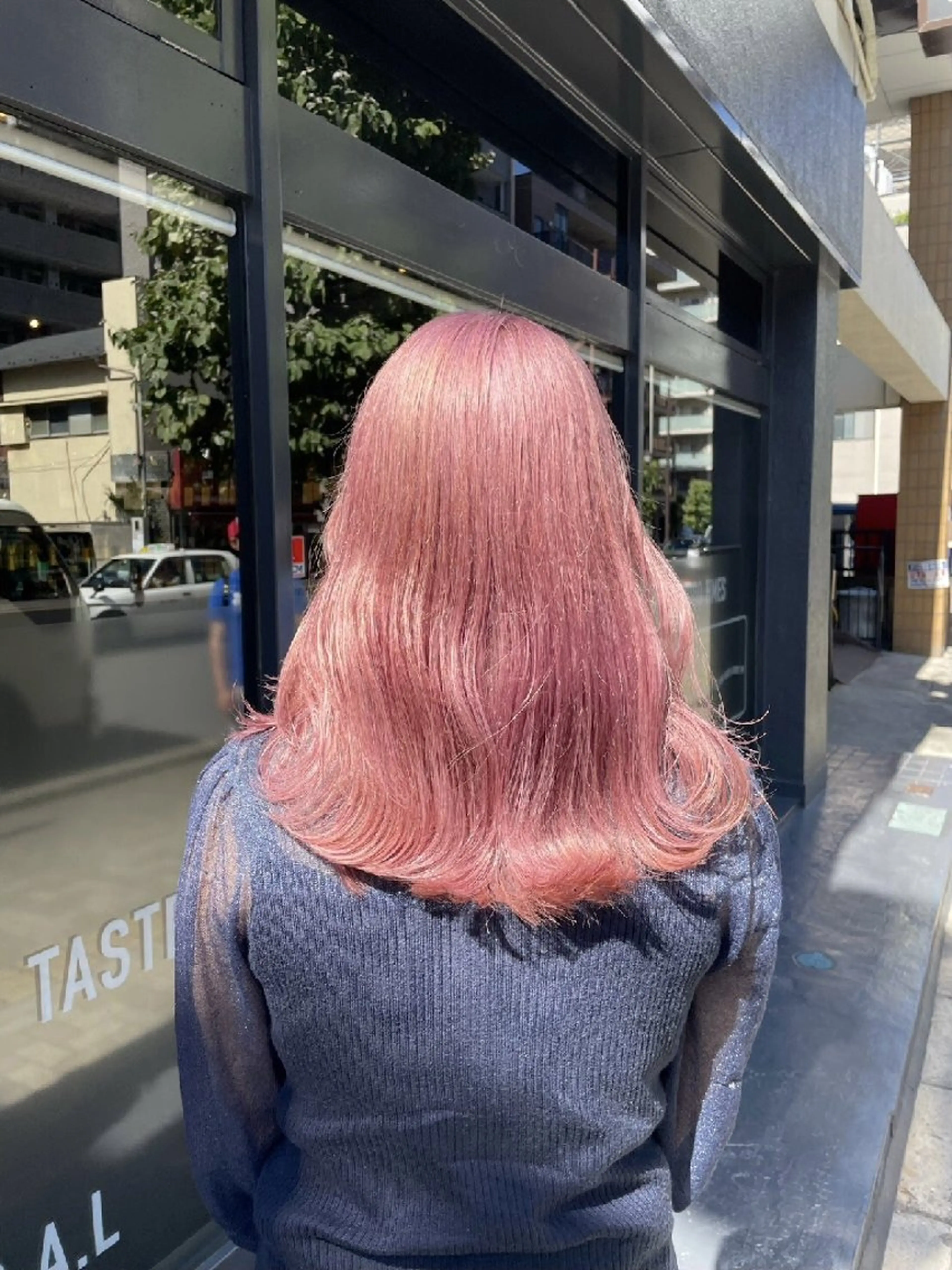 セミロング ヘアアレンジ カラー ヘアカラー トリートメント ヘッドスパ ヘアセット 公式PARADE💐 池袋💐のヘアスタイル