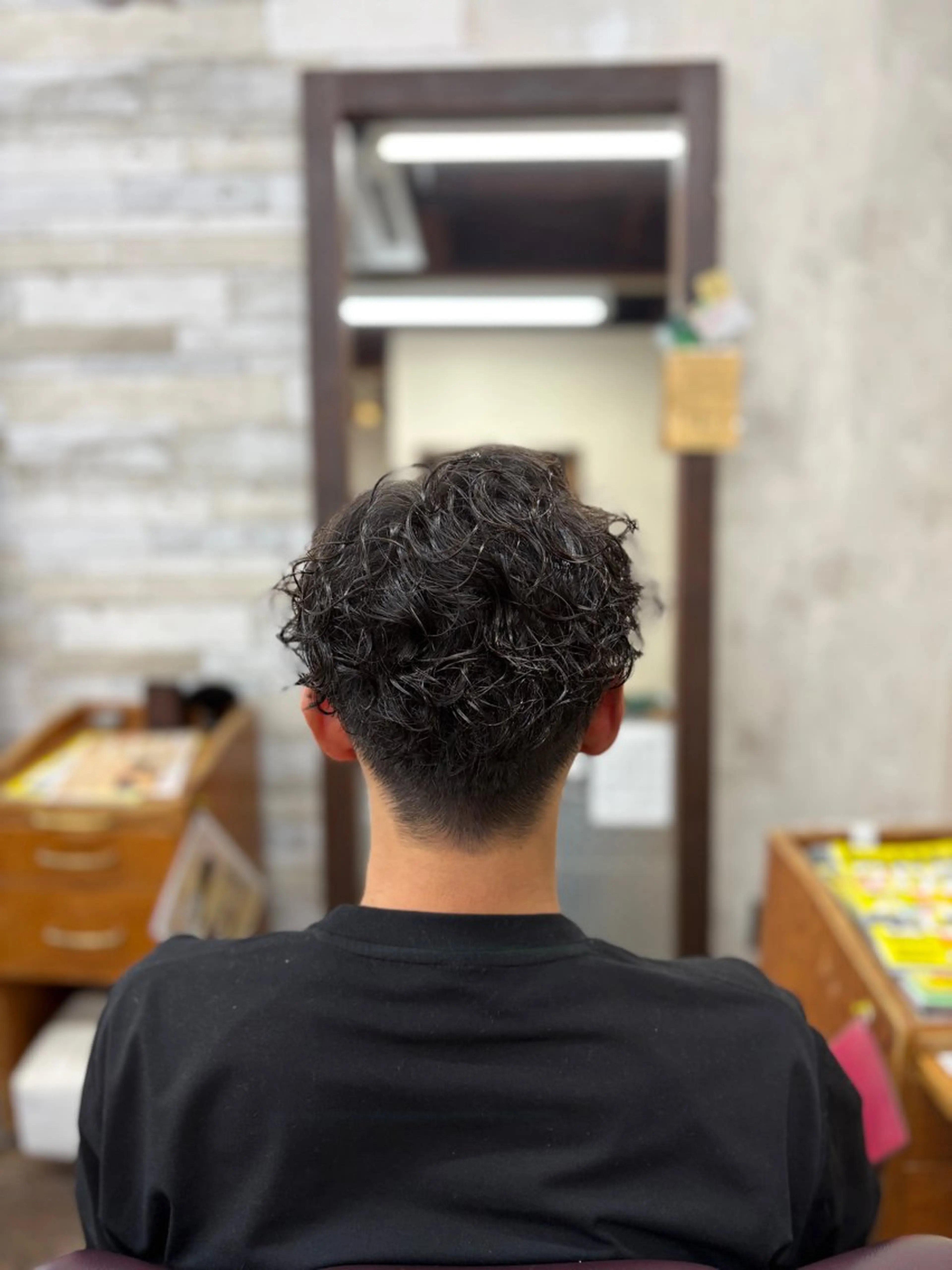 パーマ メンズ 山本 健生のヘアスタイル