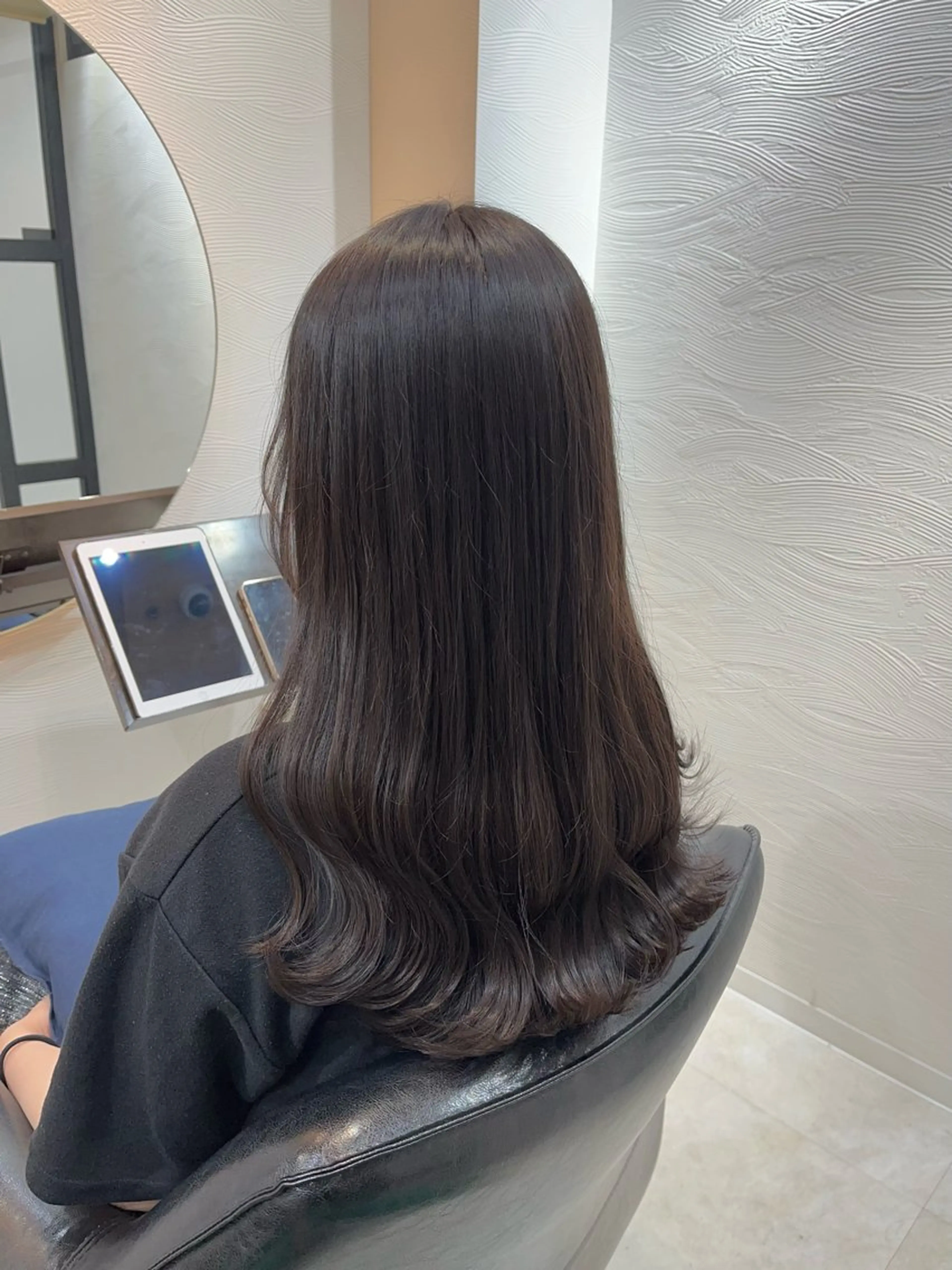 ロング カラー カット ヘアカラー トリートメント 【ニュアンスカラー・ 髪質改善】スズキカナのヘアスタイル