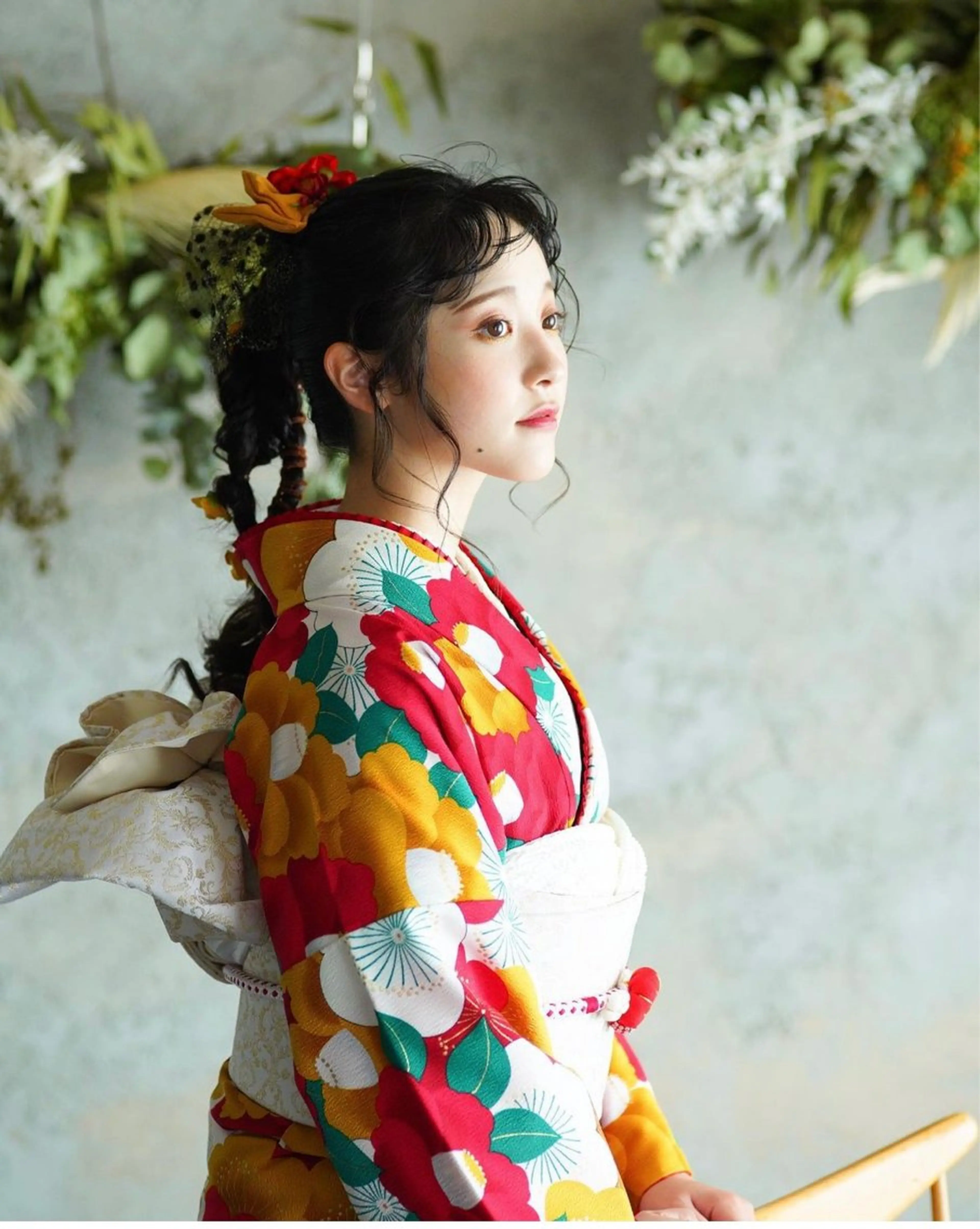 ヘアアレンジ 着物ヘア make room  Bliss所属・make room Blissのヘアスタイル