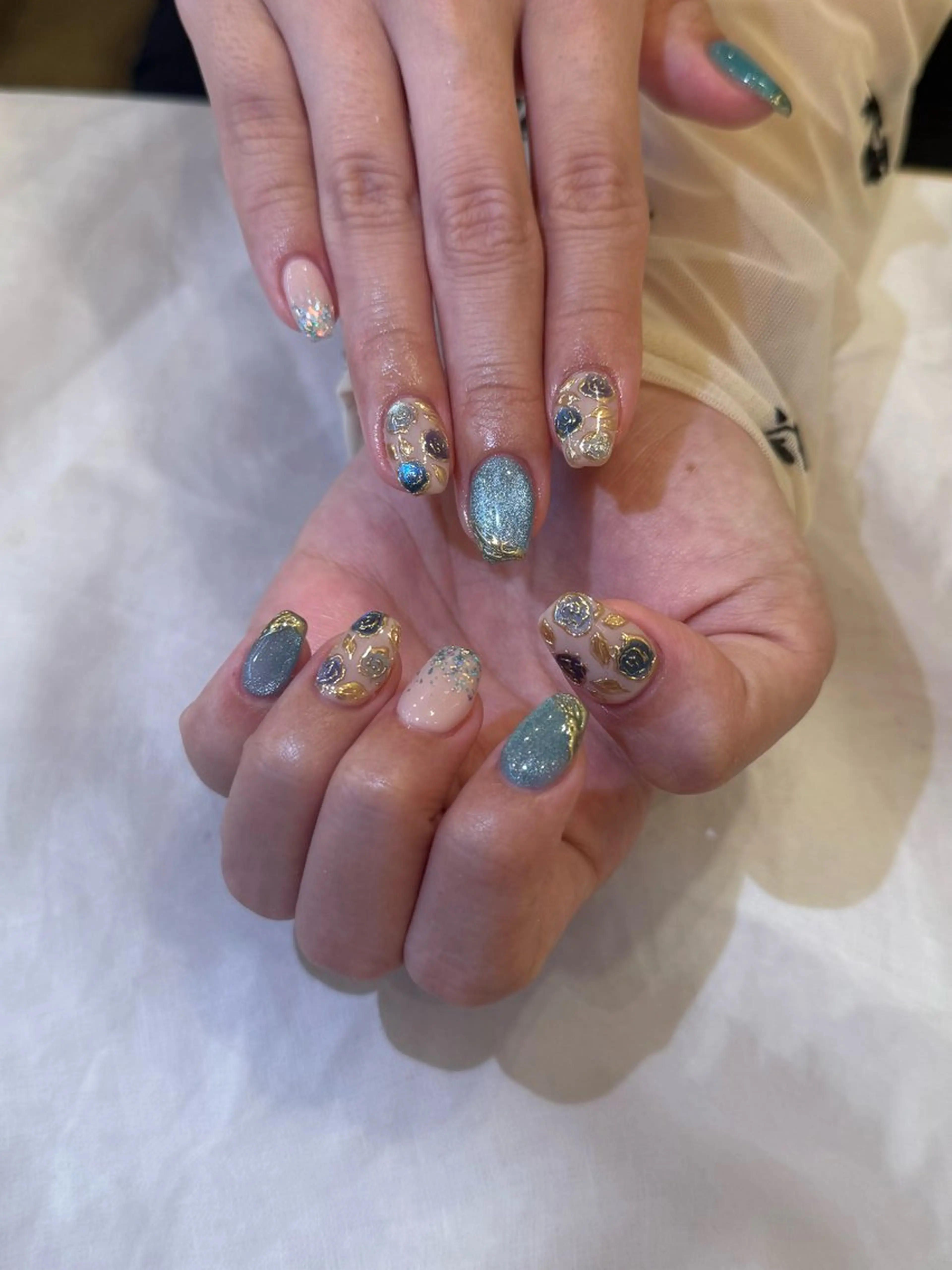 ネイル ハンドネイル NAIL Alaia 𓇼のネイルデザイン
