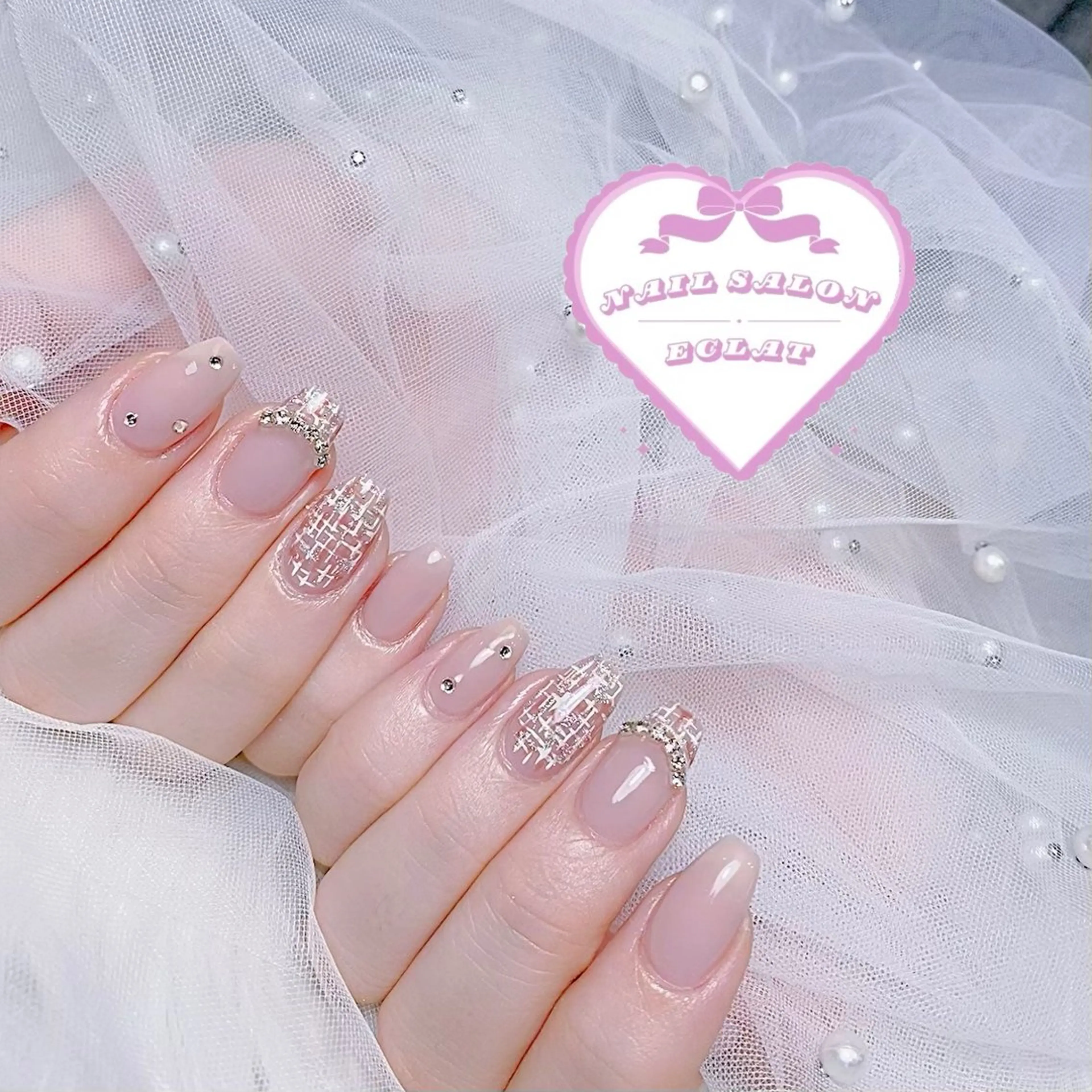 ネイル ハンドネイル Eclat登戸店 ネイルサロンエクラのネイルデザイン