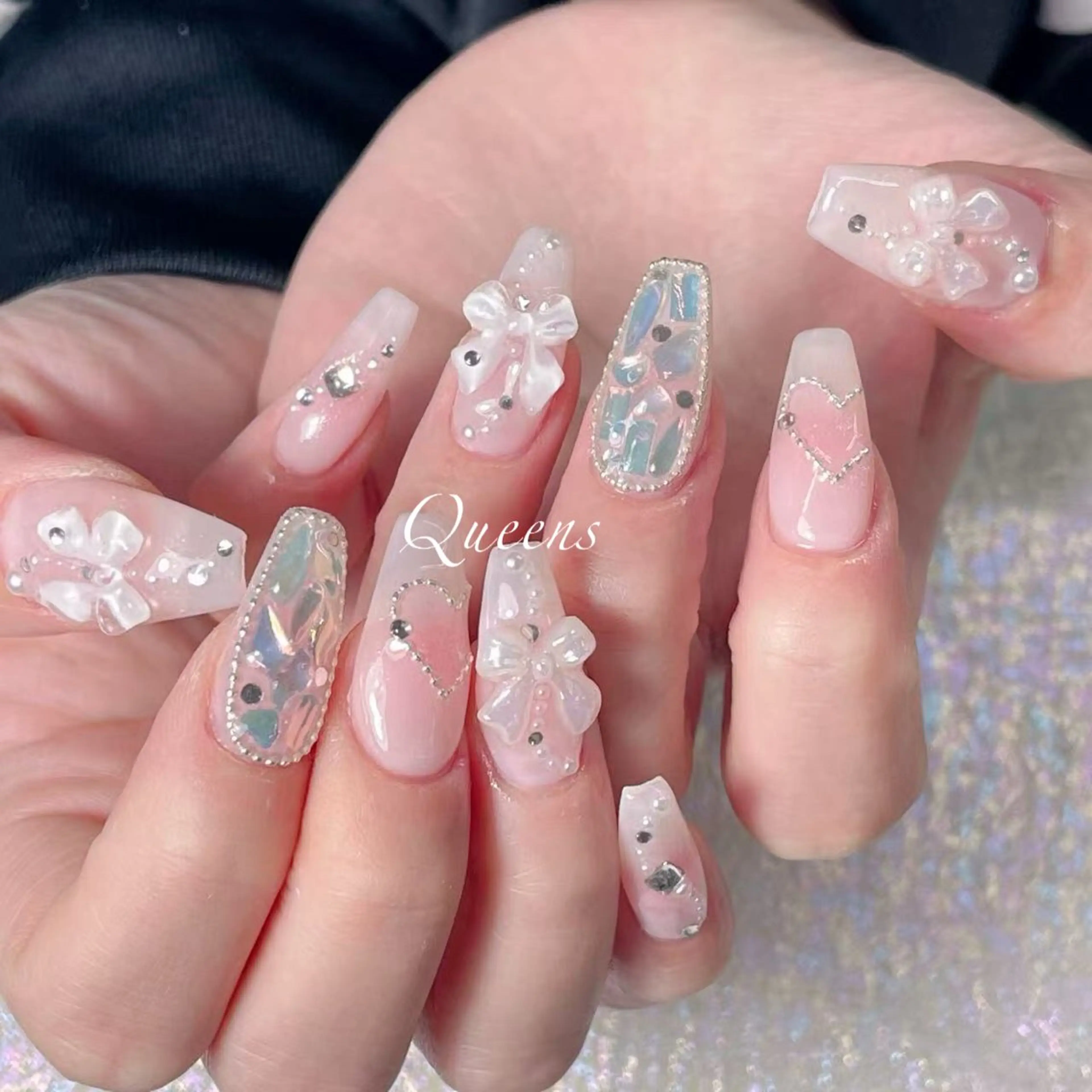 ネイル ハンドネイル Queen's ゆなのネイルデザイン