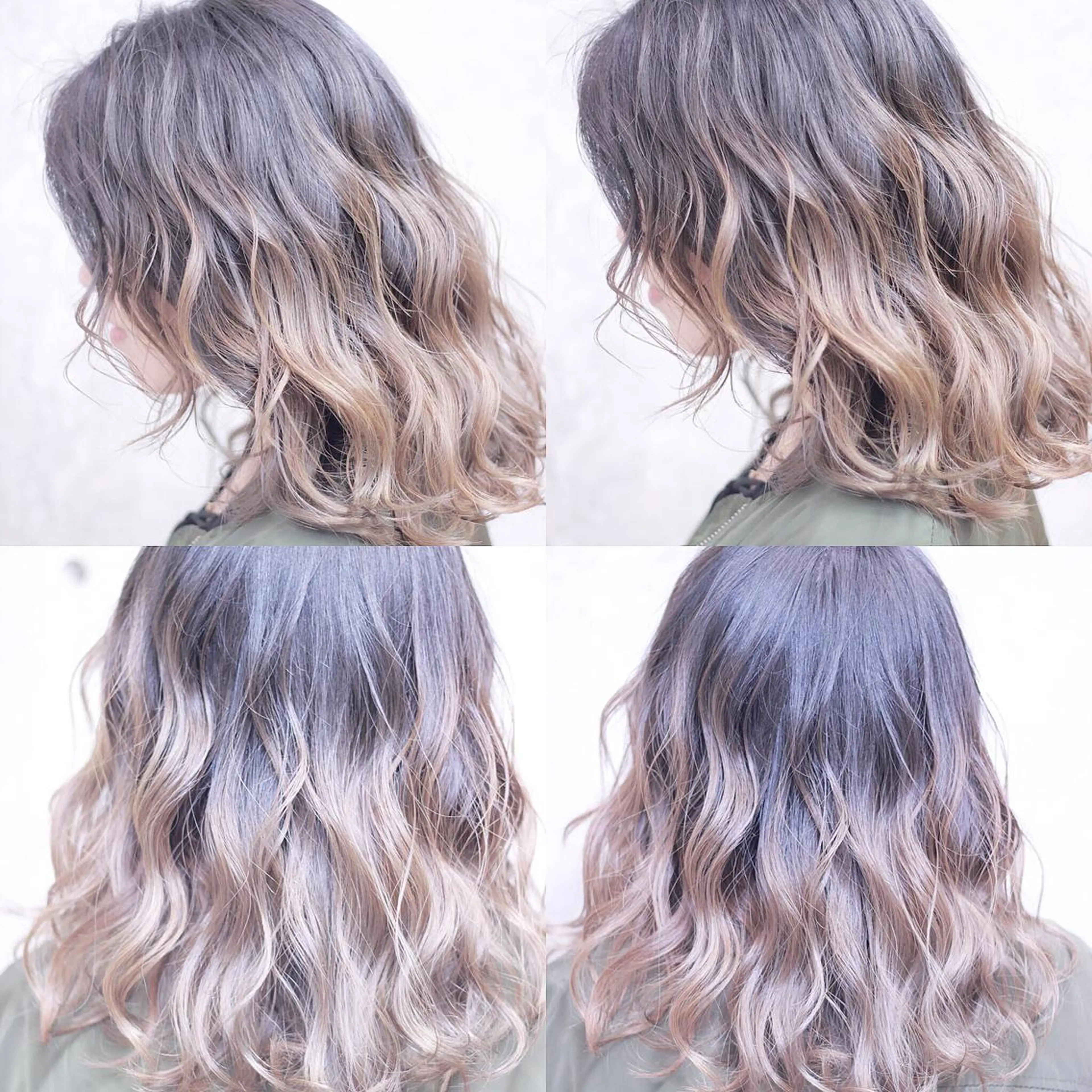 ミディアム 及川 光のヘアスタイル