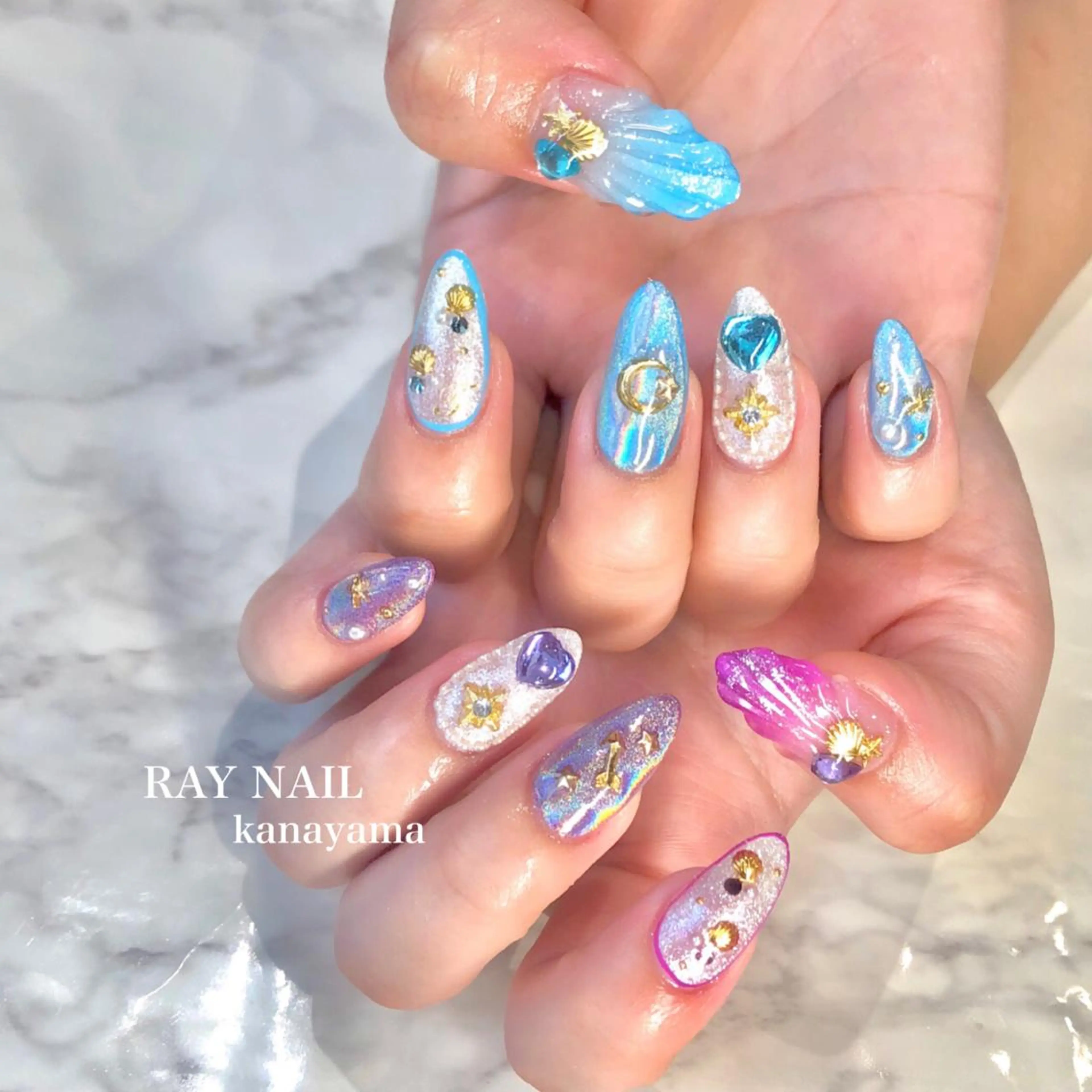 ネイル Arowa 伊田のネイルデザイン