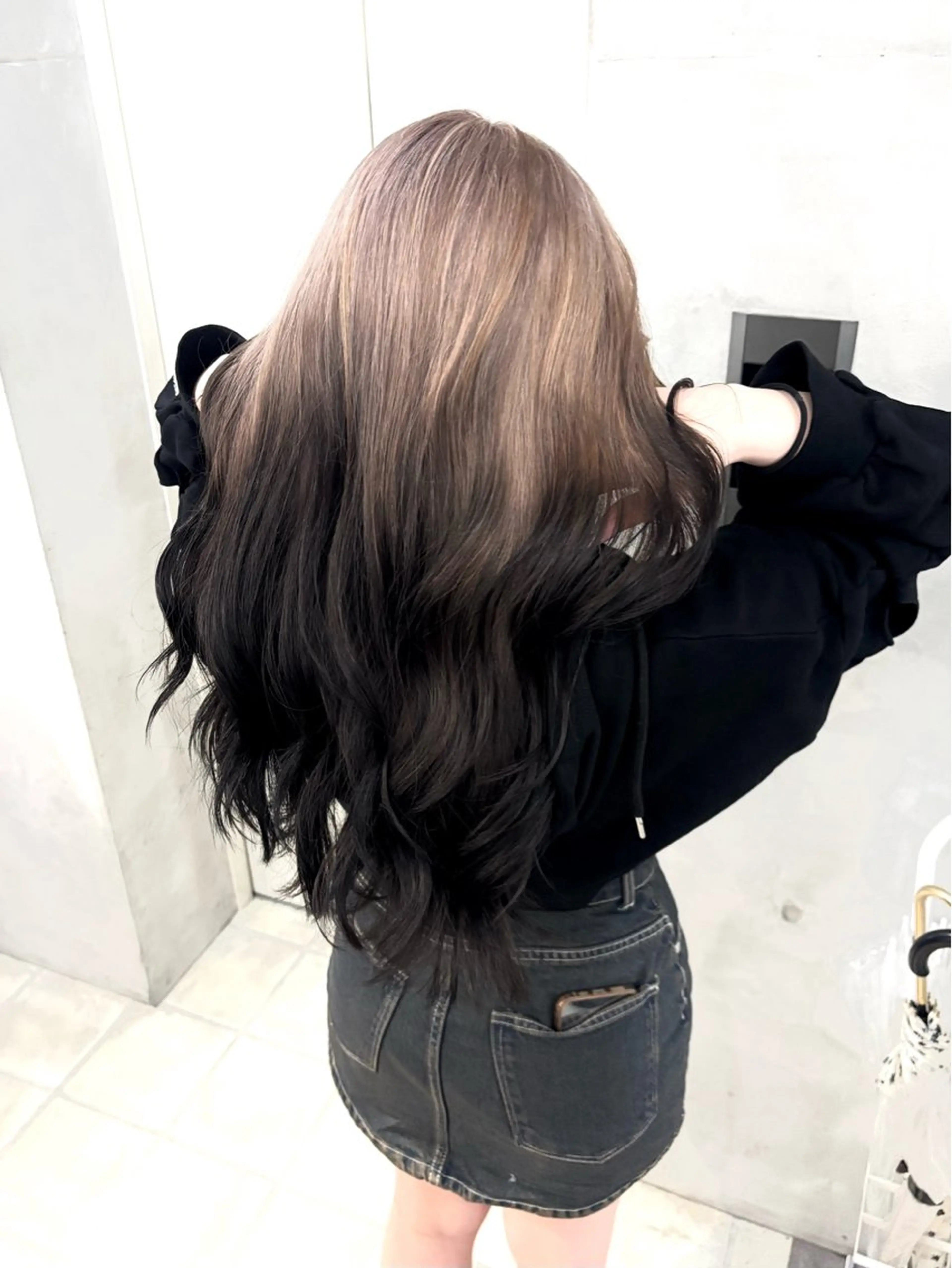 カラー レディースカット モデル✂️中野裕介のヘアスタイル