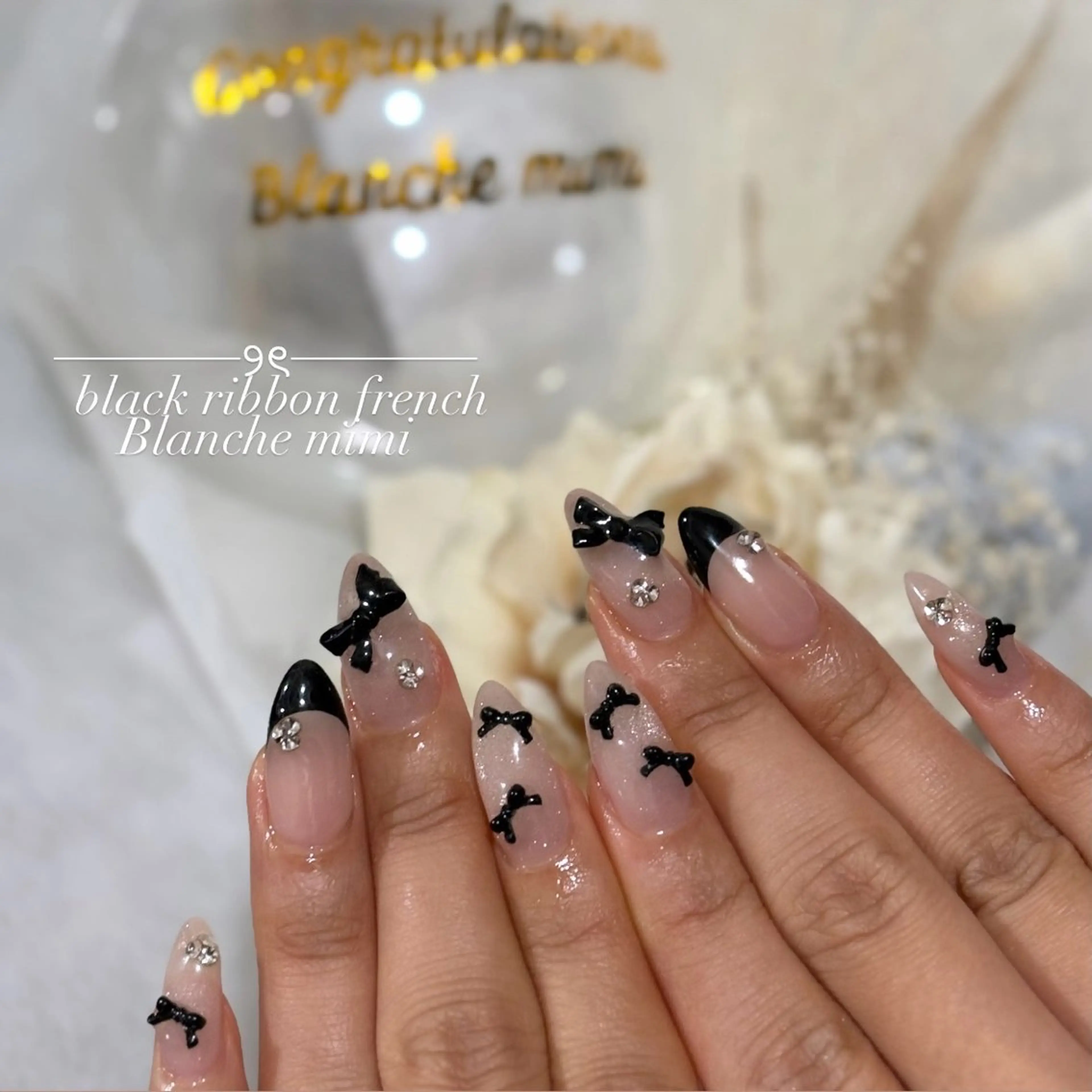 ネイル ハンドネイル Blanche mimi.u_aのネイルデザイン