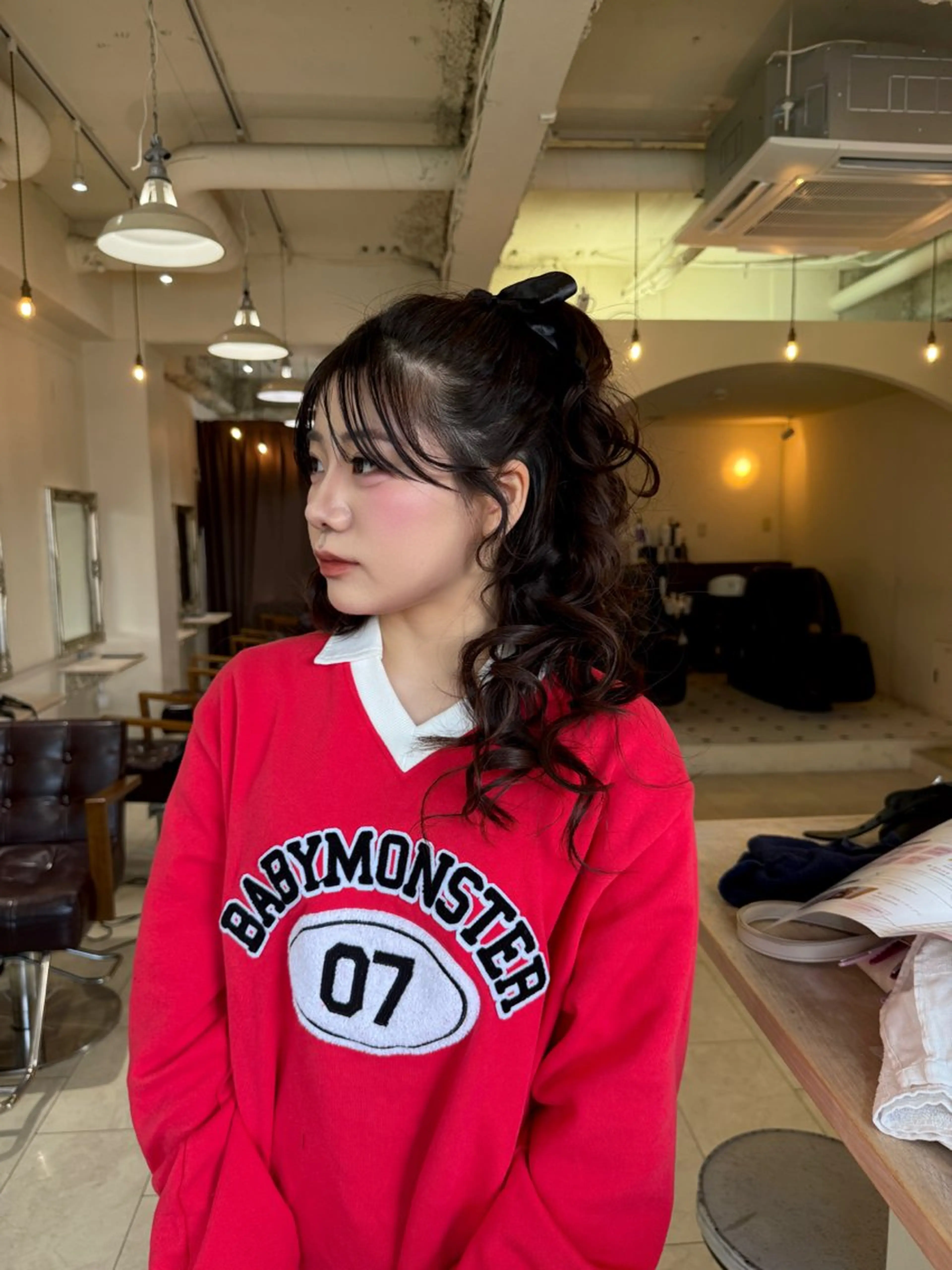 ロング ヘアセット Maho/海外 レイヤー/ハッシュのヘアスタイル